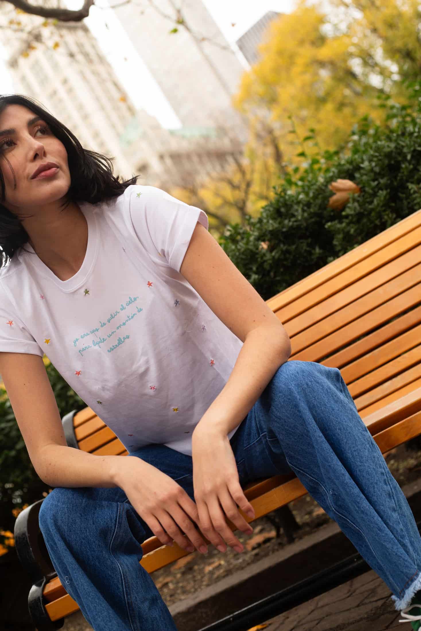 Un Montón De Estrellas Oversized Tee - miniatura 1