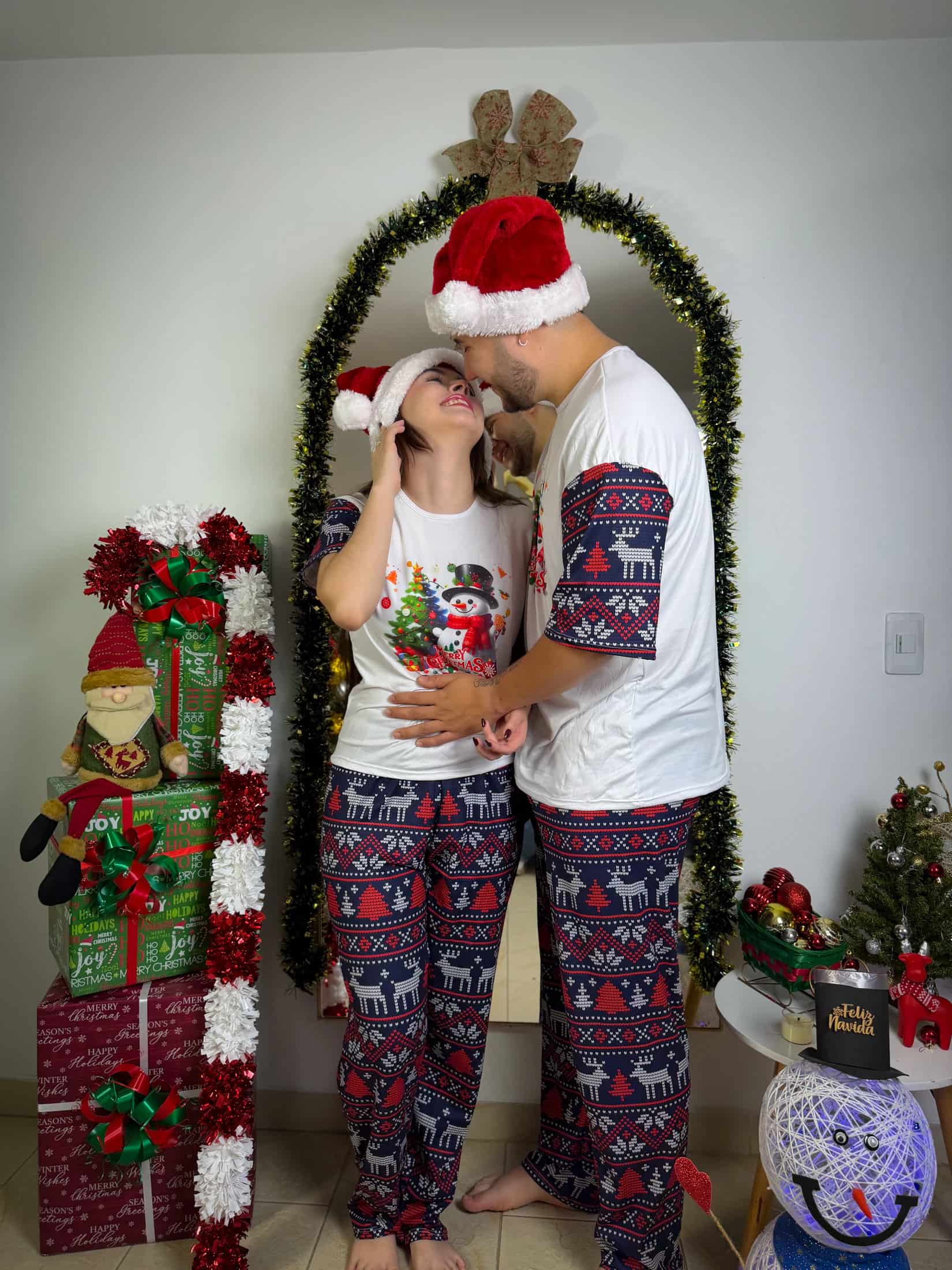 Pijama Navidad Ref. Azul - miniatura 4
