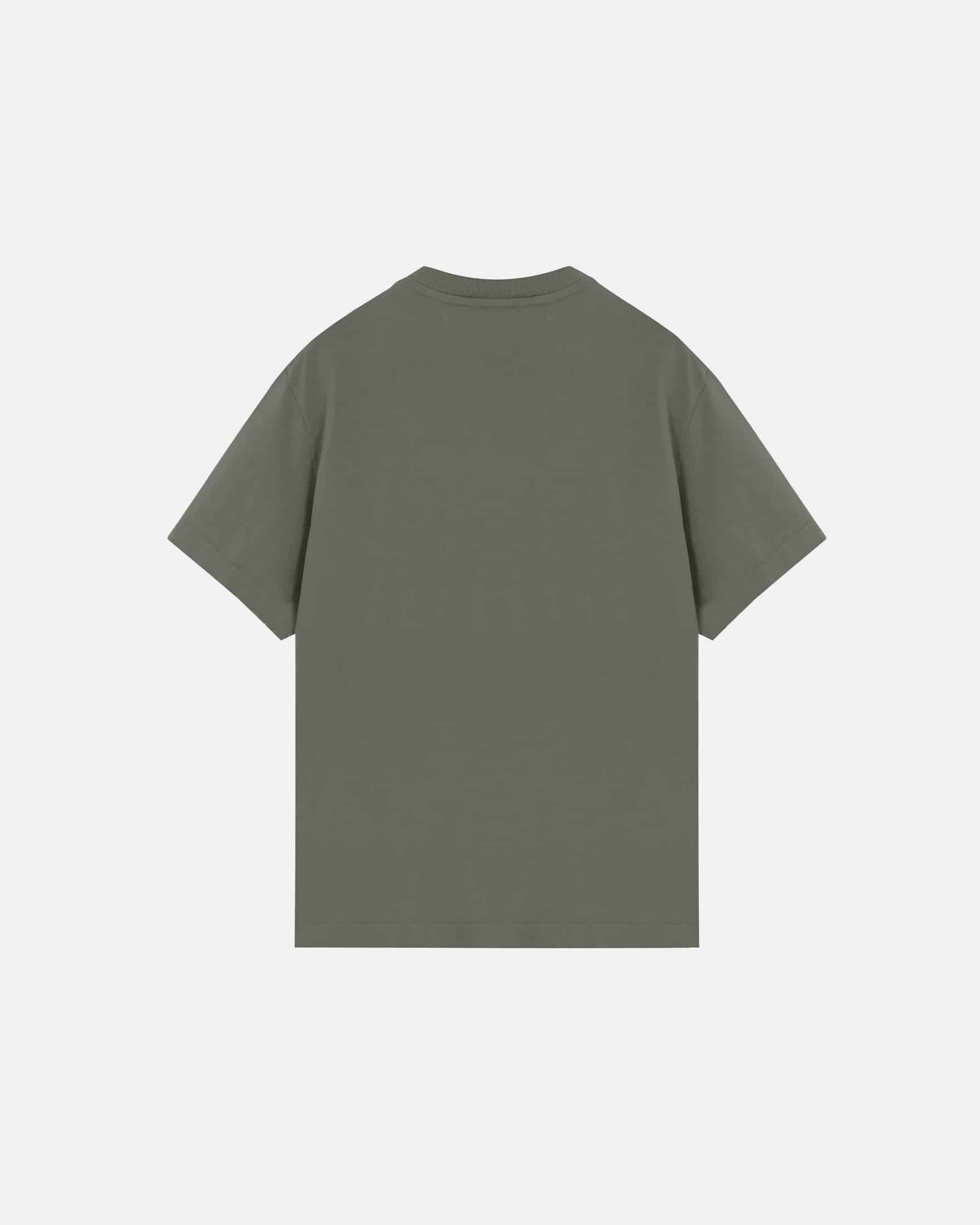 Basics Undergold Company Regular Fit Tshirt Olive Green - miniatura 3