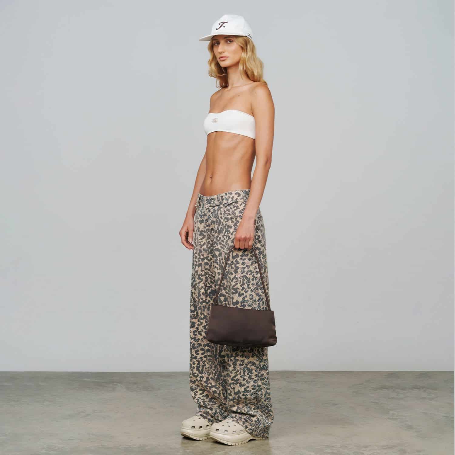 Don't Fake It Bandeau Top - Cream - miniatura 5
