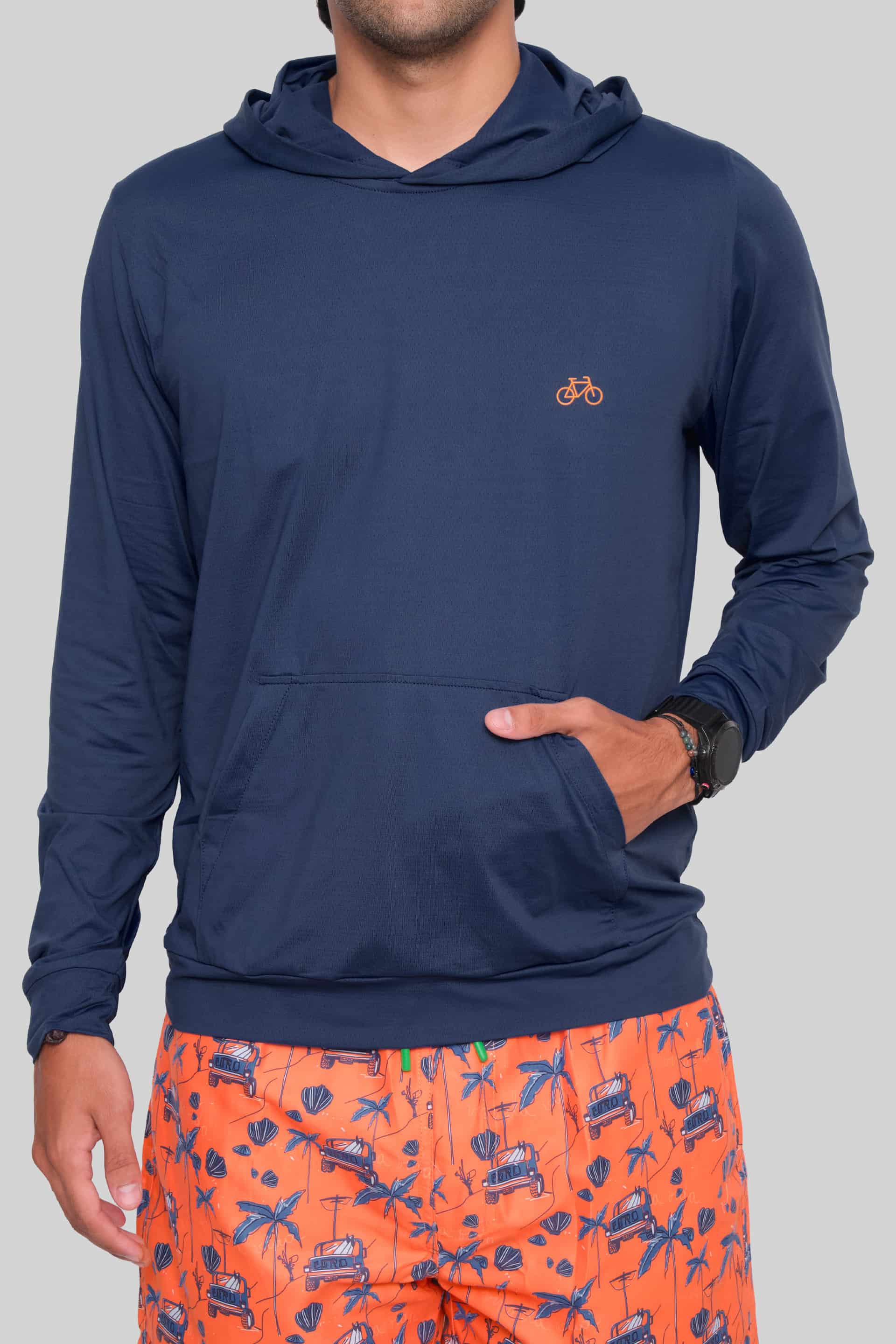 HOODIE SPORT NAVY - miniatura 2