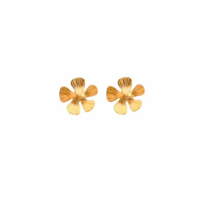 Arete Topo Pequeño Flor Edén - miniatura 1