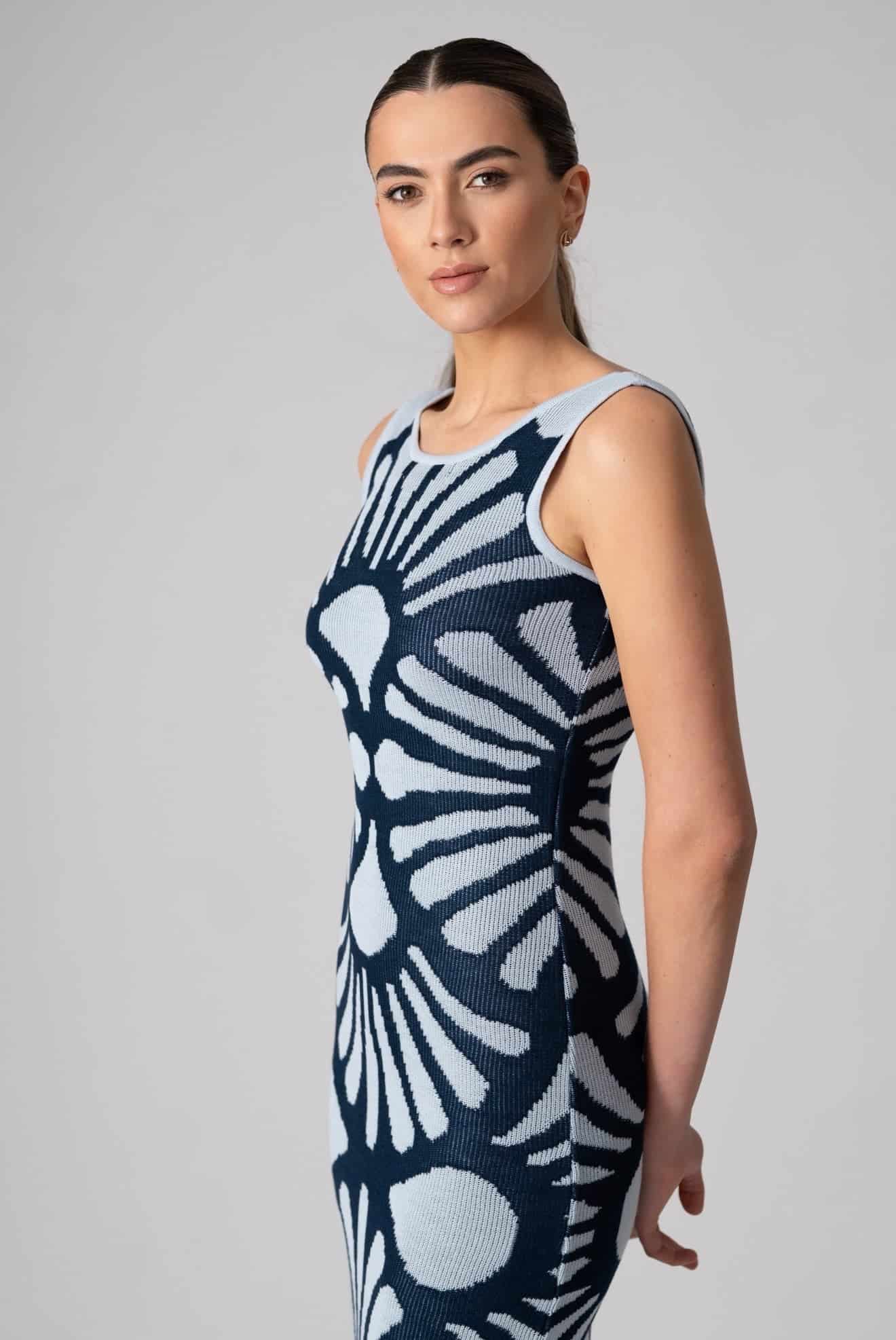Vestido Aura Azul - miniatura 9