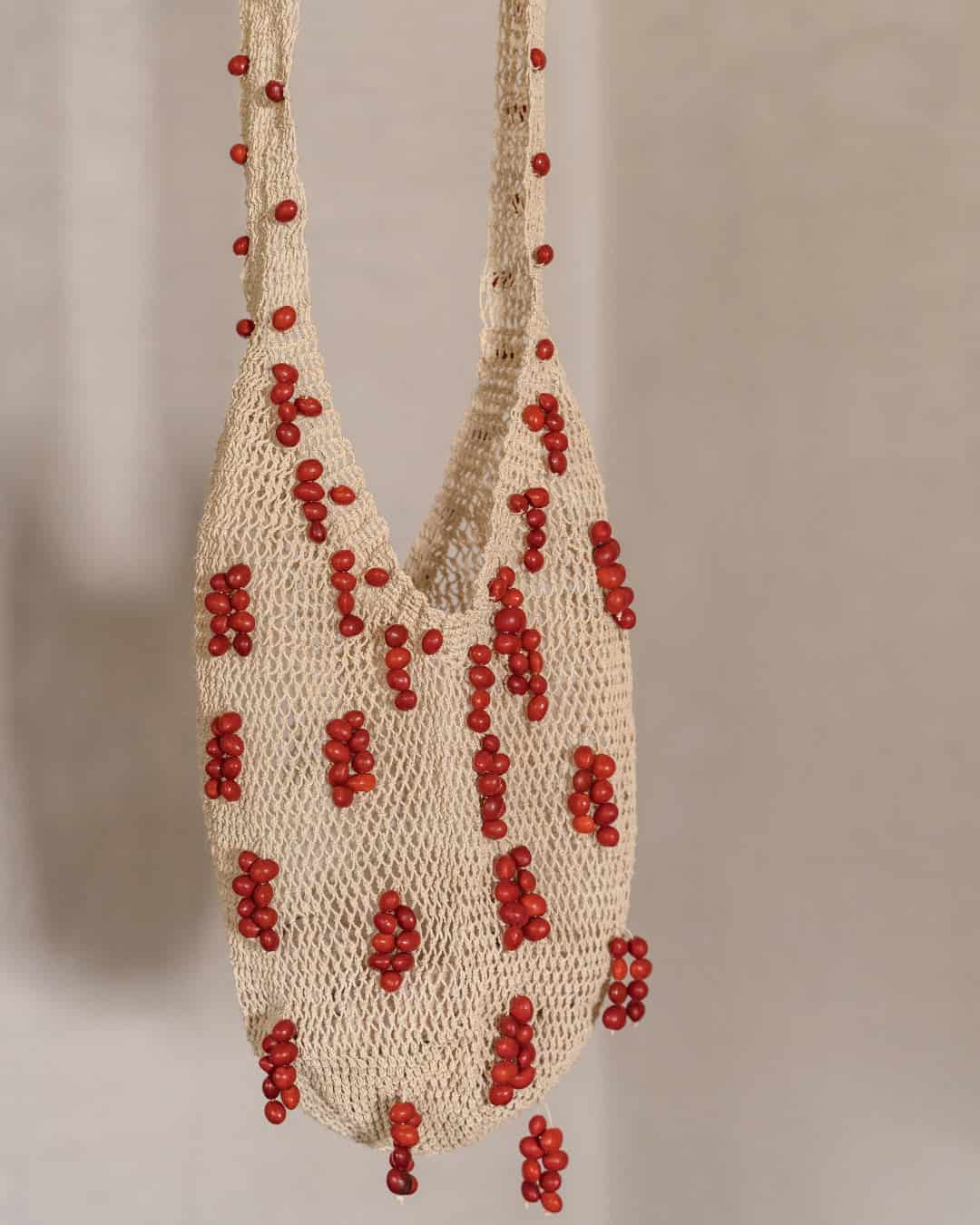 AYMA BAG IVORY-RED - miniatura 3