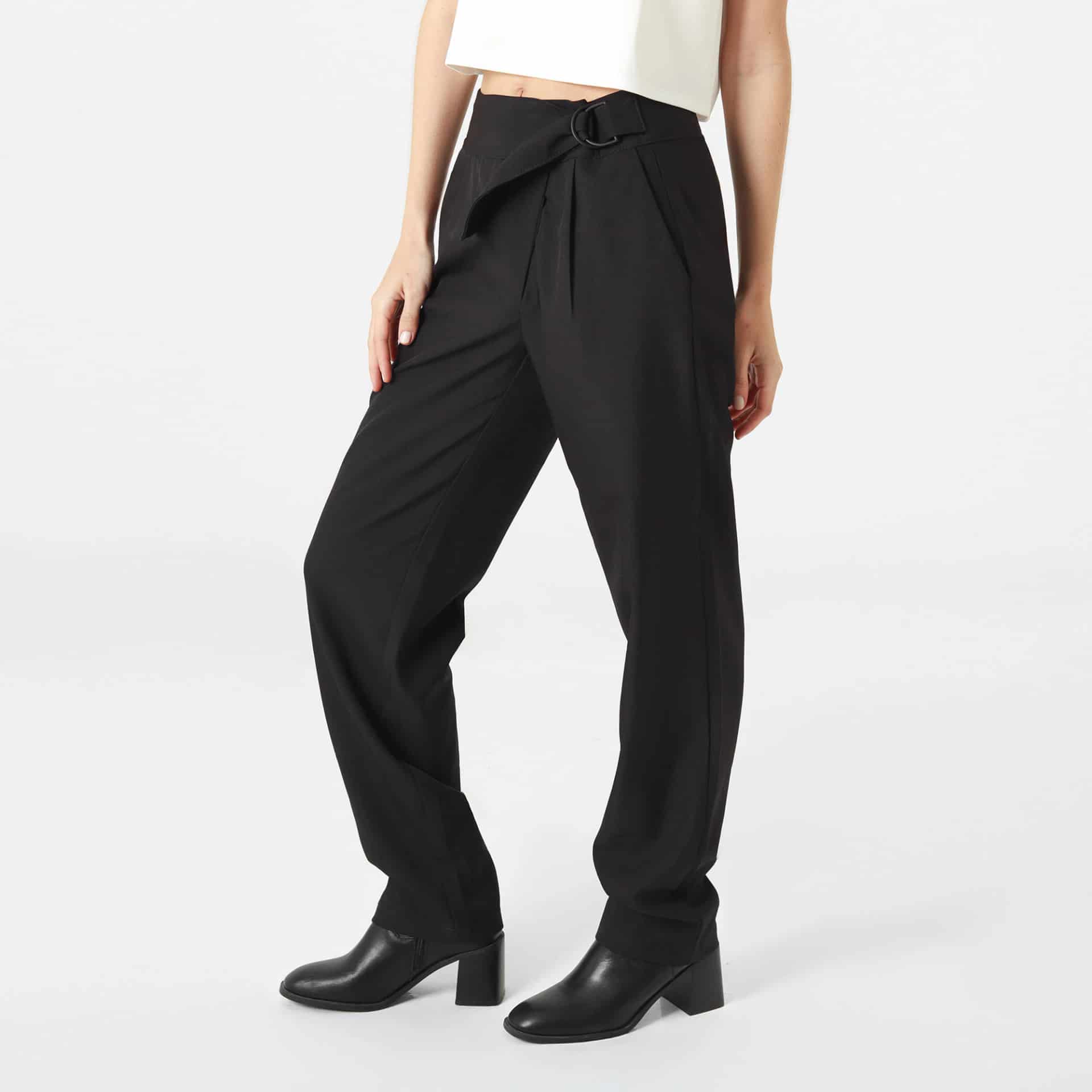 Pantalon Tiro Alto Bota Recta - miniatura 2