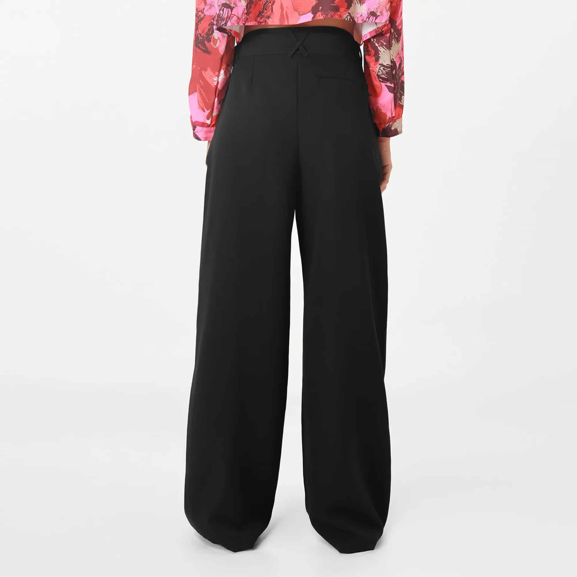 Pantalon Tiro Alto Bota Palazzo - miniatura 2