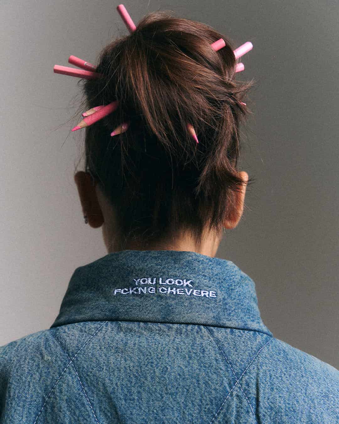 Chaqueta denim simetría - miniatura 3