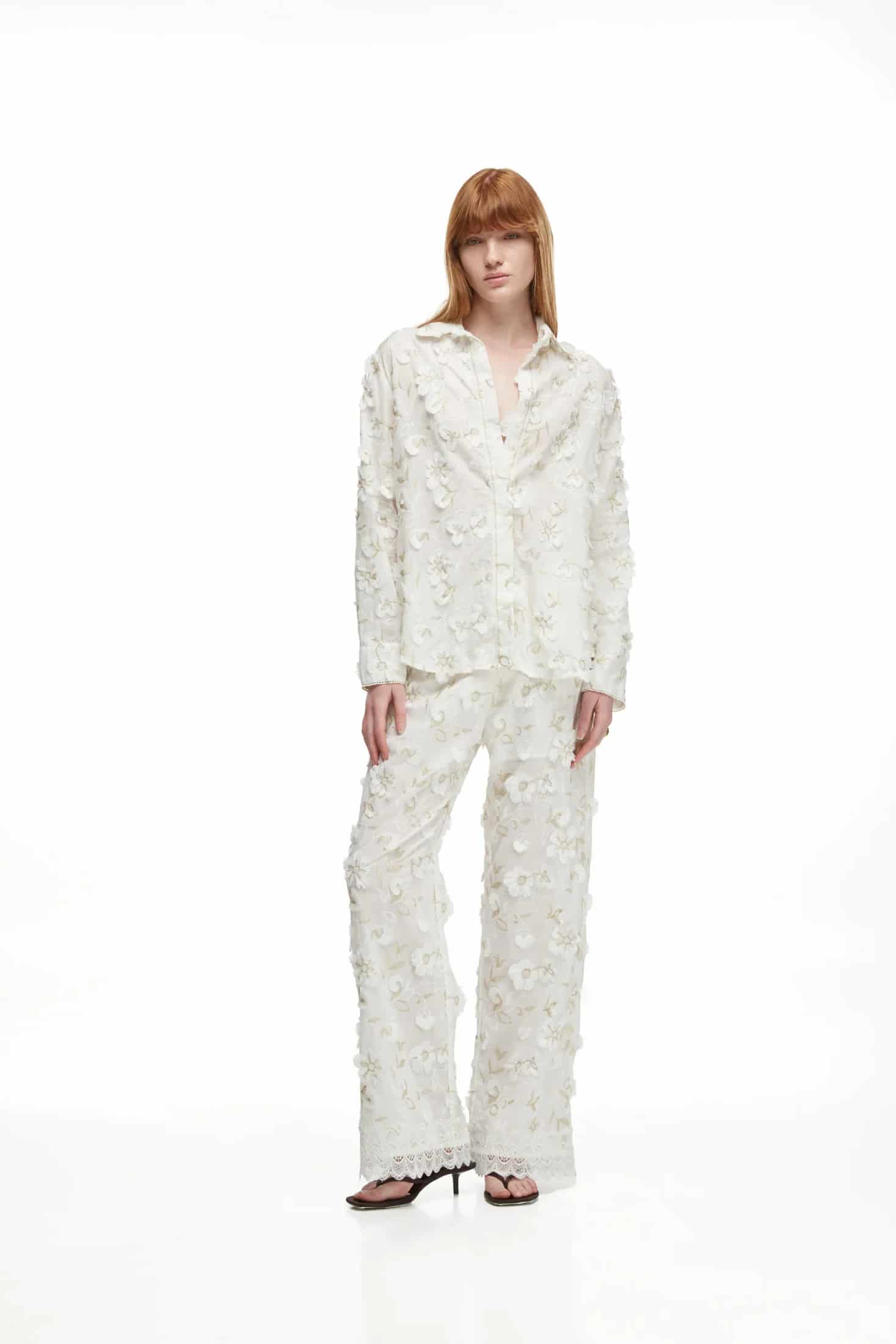 CELIA PANTS WHITE - miniatura 7