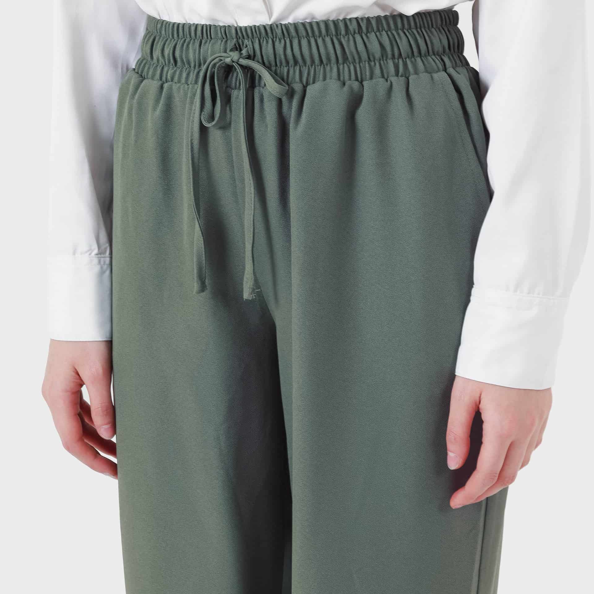 Pantalón básico bota recta cintura elástica - miniatura 12