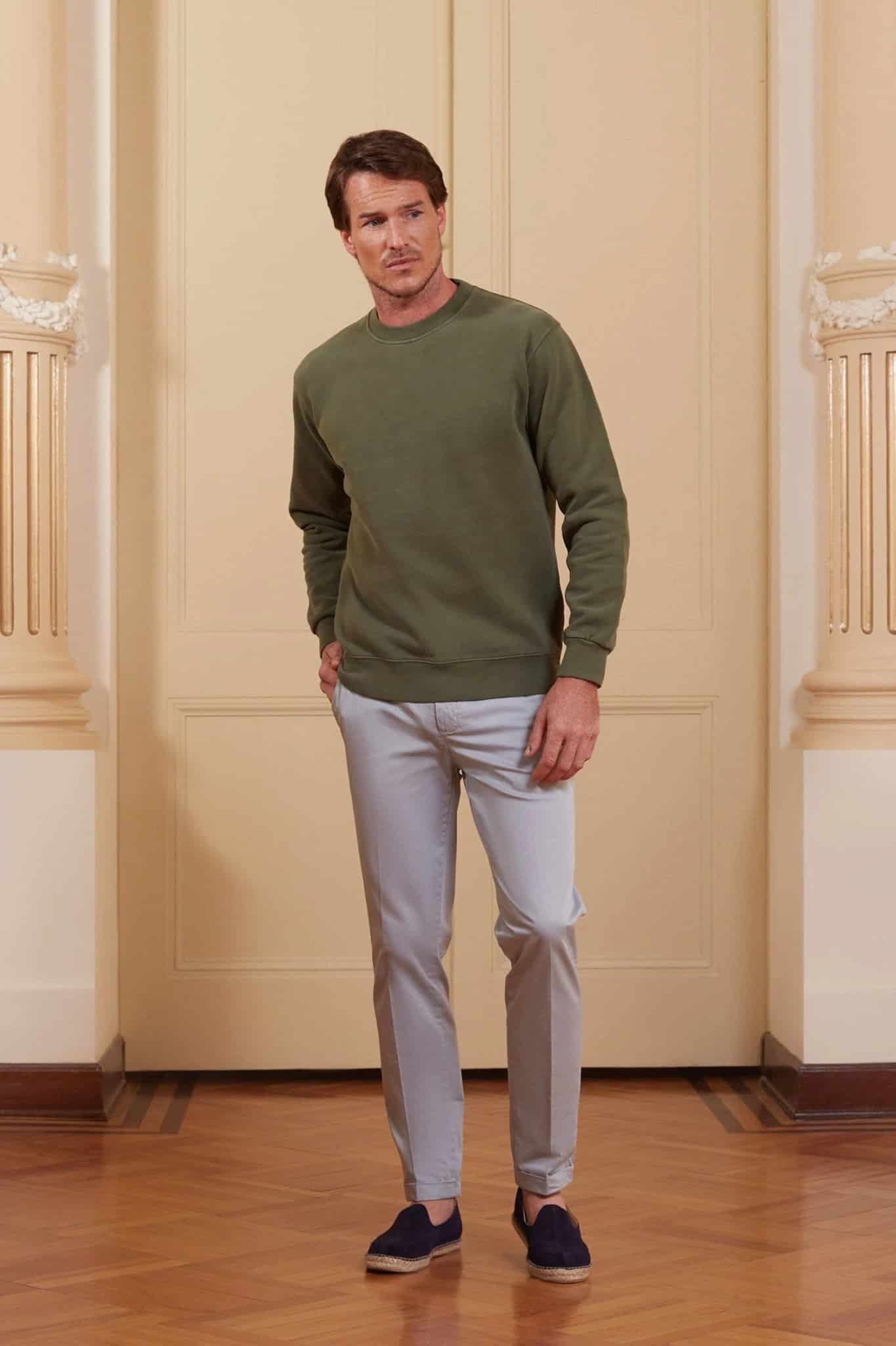 Men's milenario sweatshirt green - miniatura 2