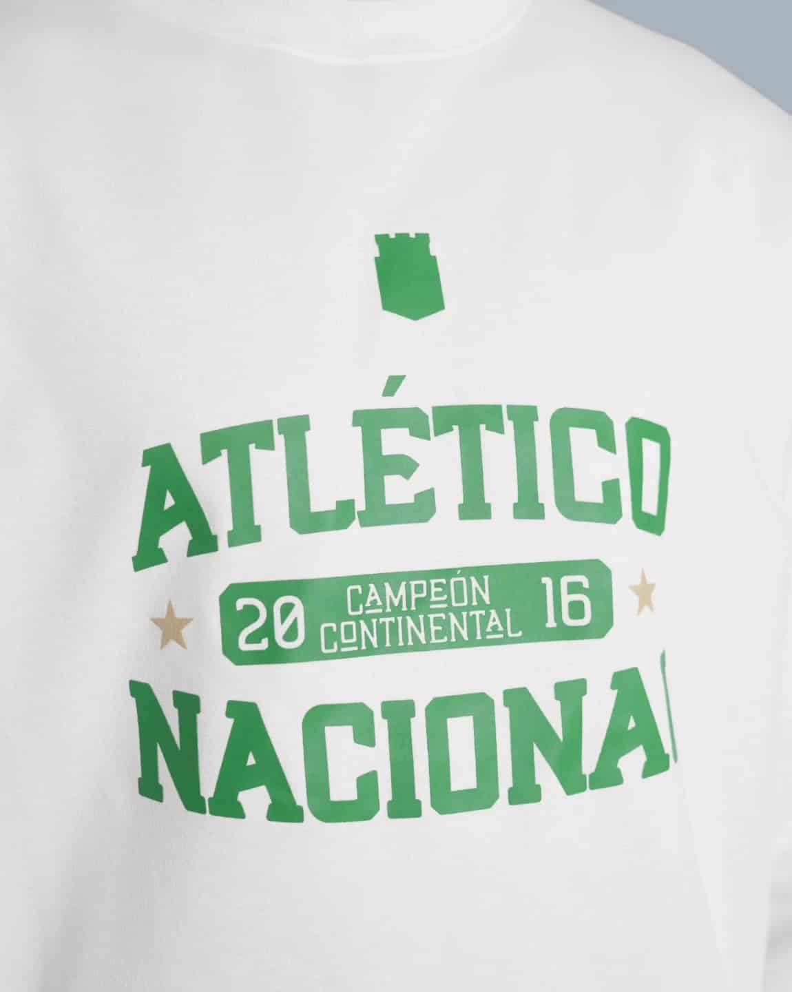 BUZO CREMA HOMBRE ATLÉTICO NACIONAL - miniatura 3