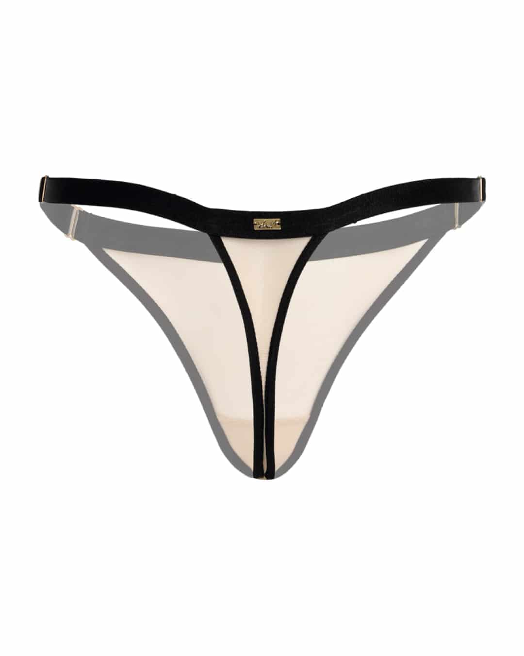 Panty tanga - CHIARA NUDE Talla: XL - miniatura 3