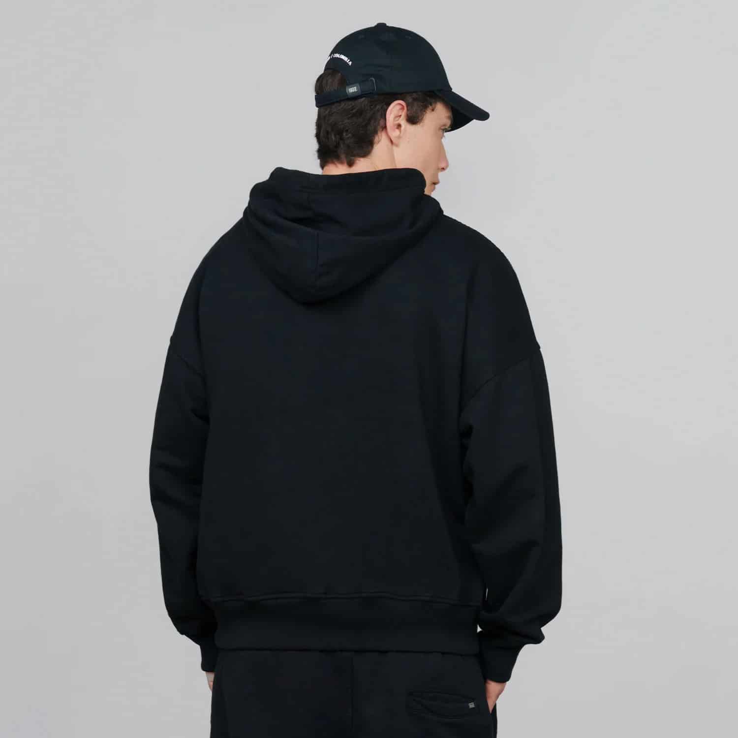 True Classic Hoodie - Deep Black - miniatura 8
