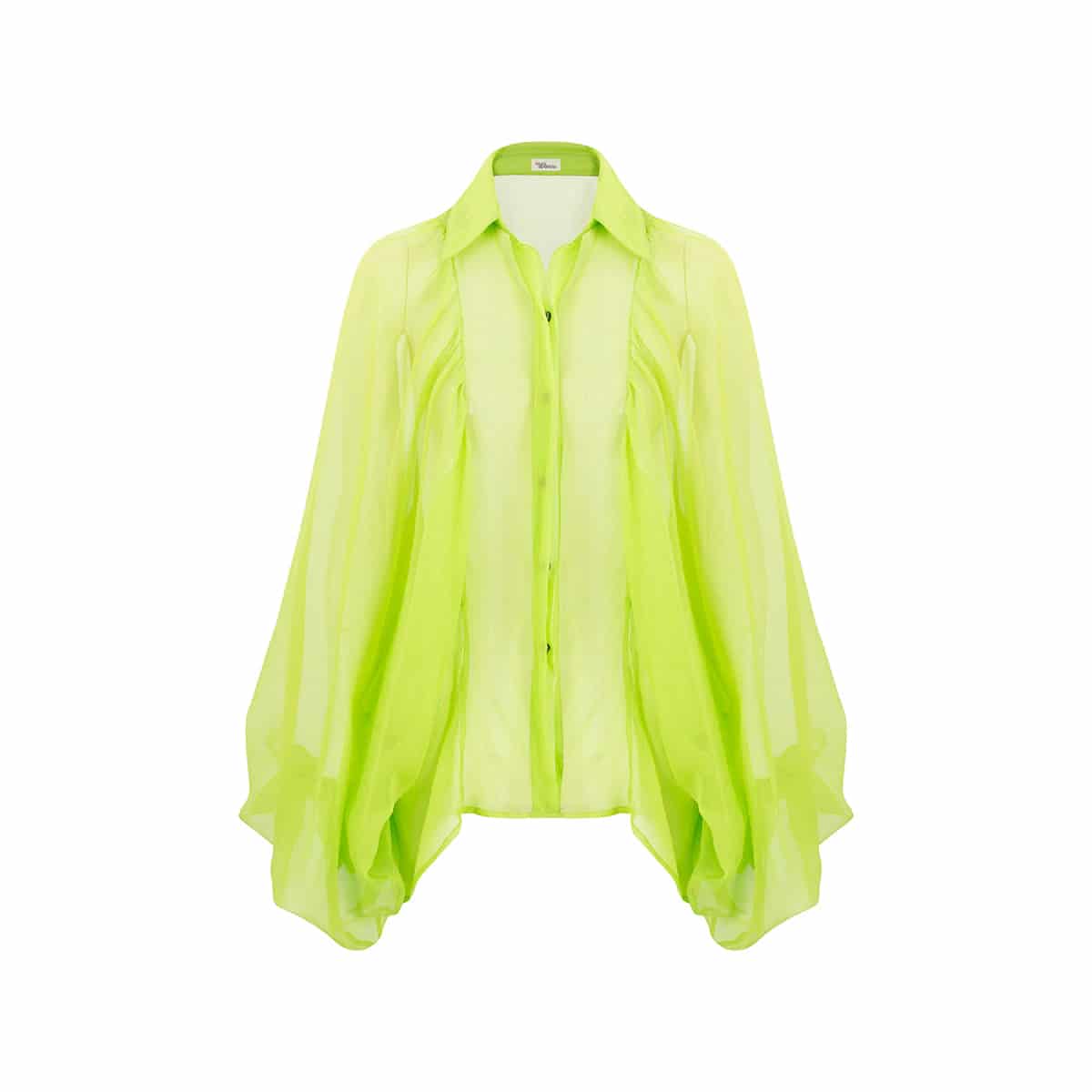 CAMISA MANGAS ANCHAS CHIFON - miniatura 2