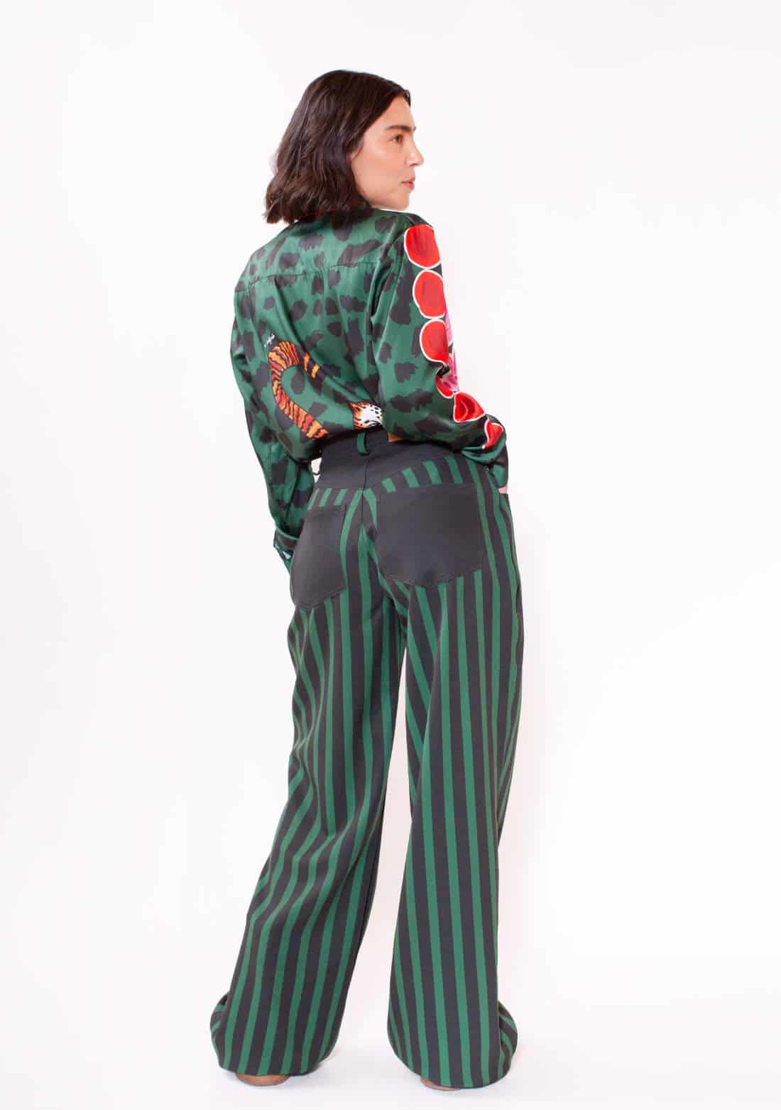 Pantalón Unisex / Ilustración Dinastía Tropical - miniatura 4