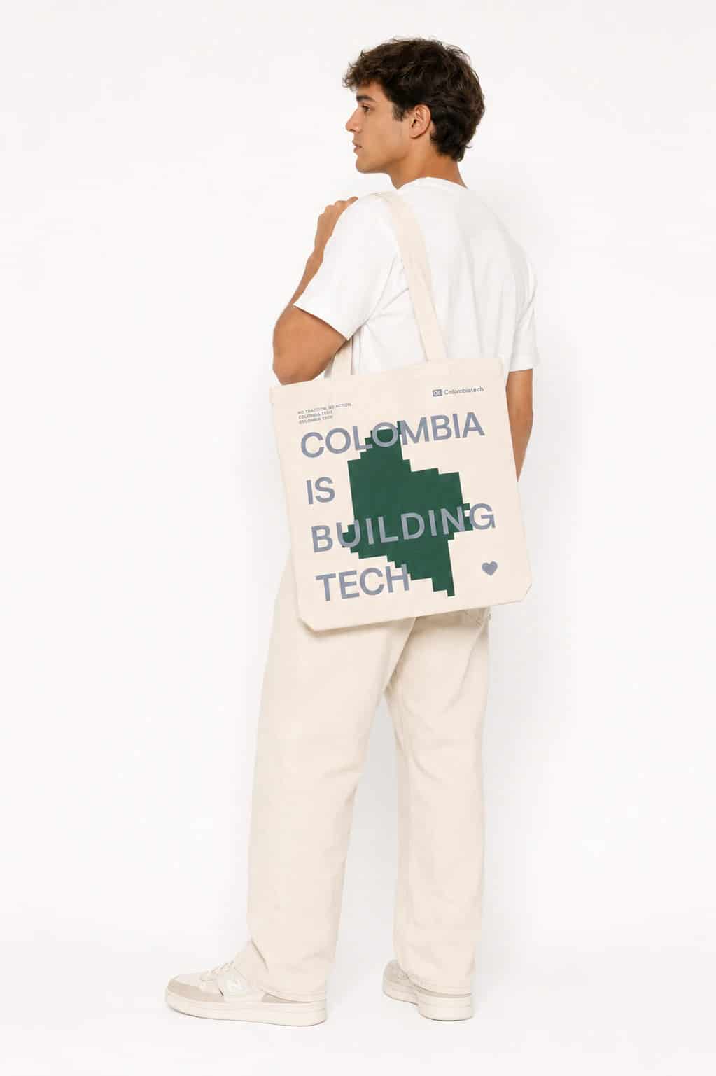 CTW Tote Bag Building Tech crudo - miniatura 3