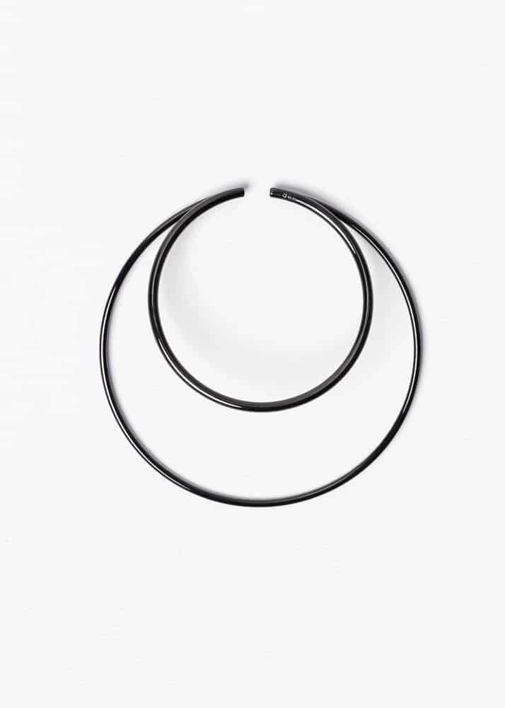 Nethos Maxi Earcuff Dorado Plateado - miniatura 1