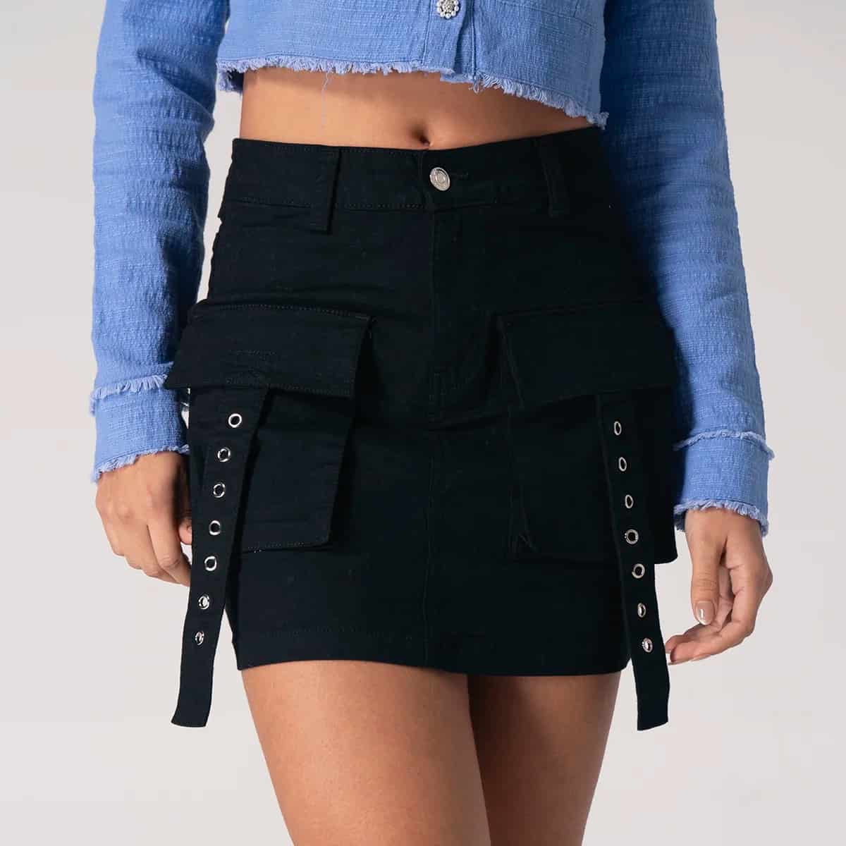 Falda Cargo Corta Goozo - miniatura 4
