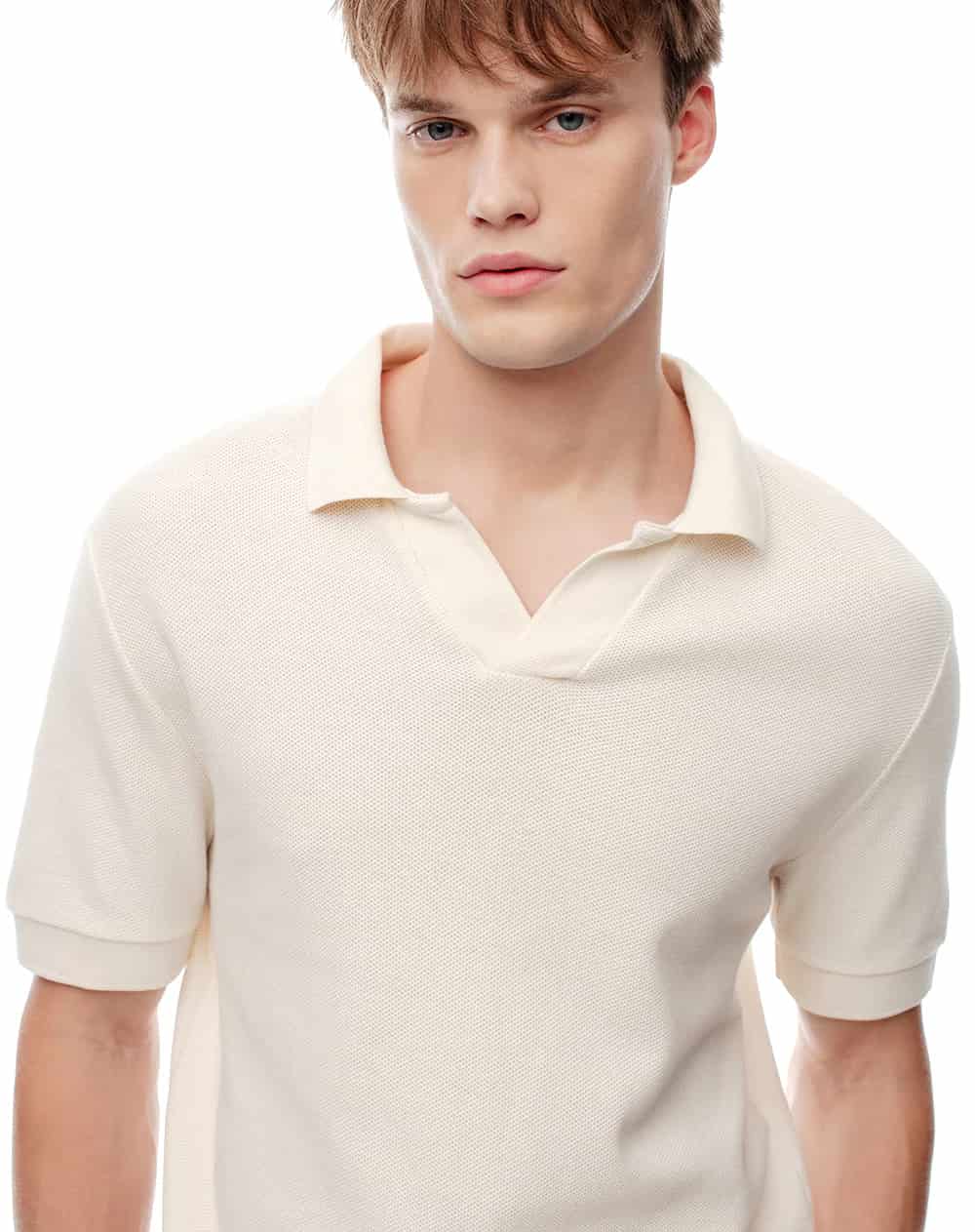 Polo regular algodón vainilla hombre - miniatura 10