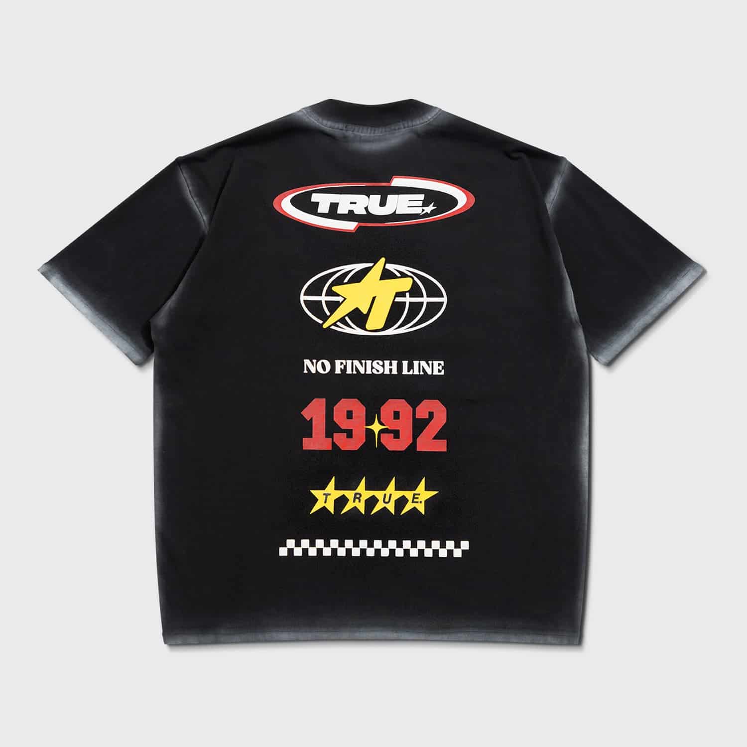 No Finish Line Oversized T-Shirt - Black - miniatura 5