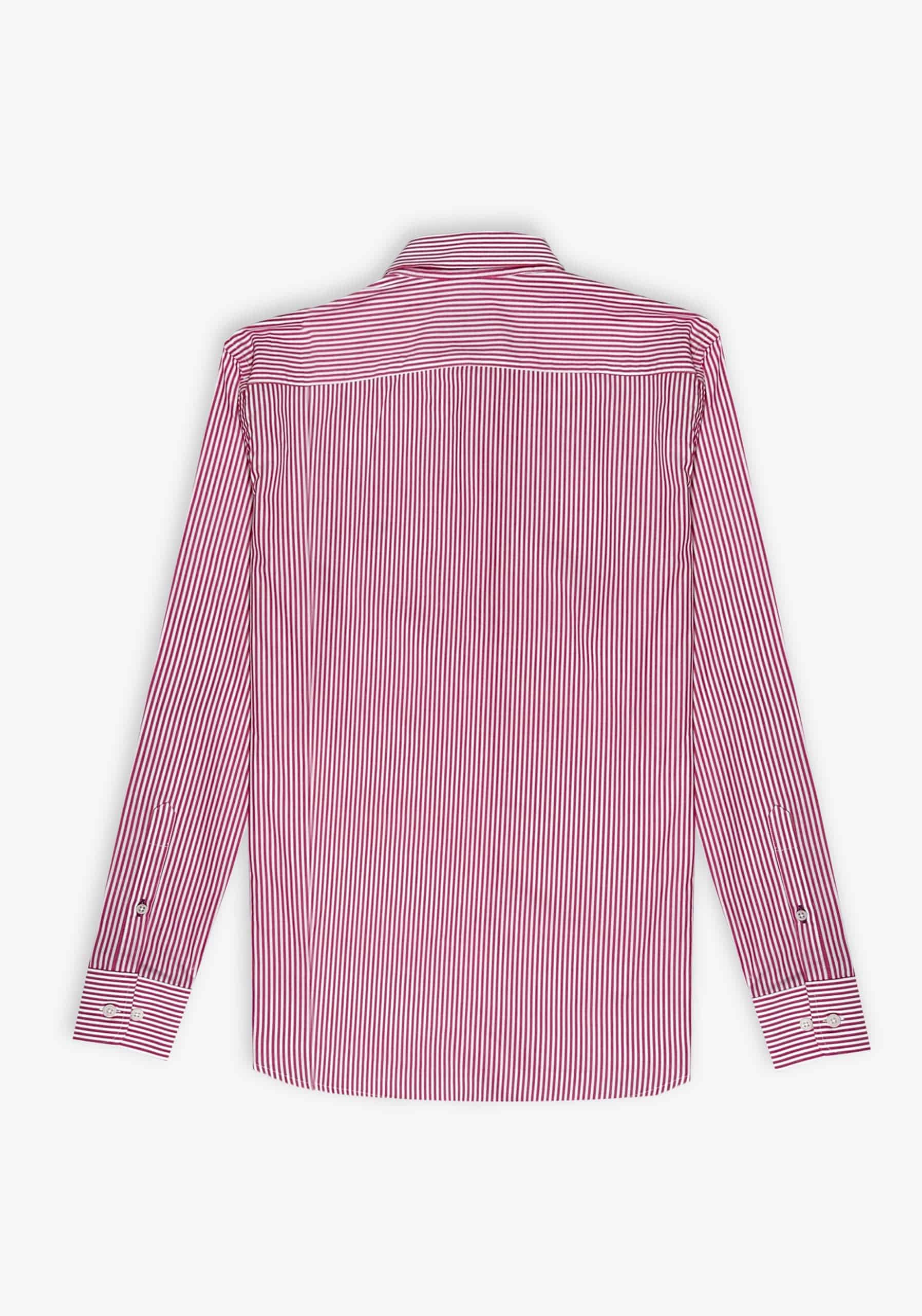 Camisa Whitman Líneas Fucsia-Blanco - miniatura 2