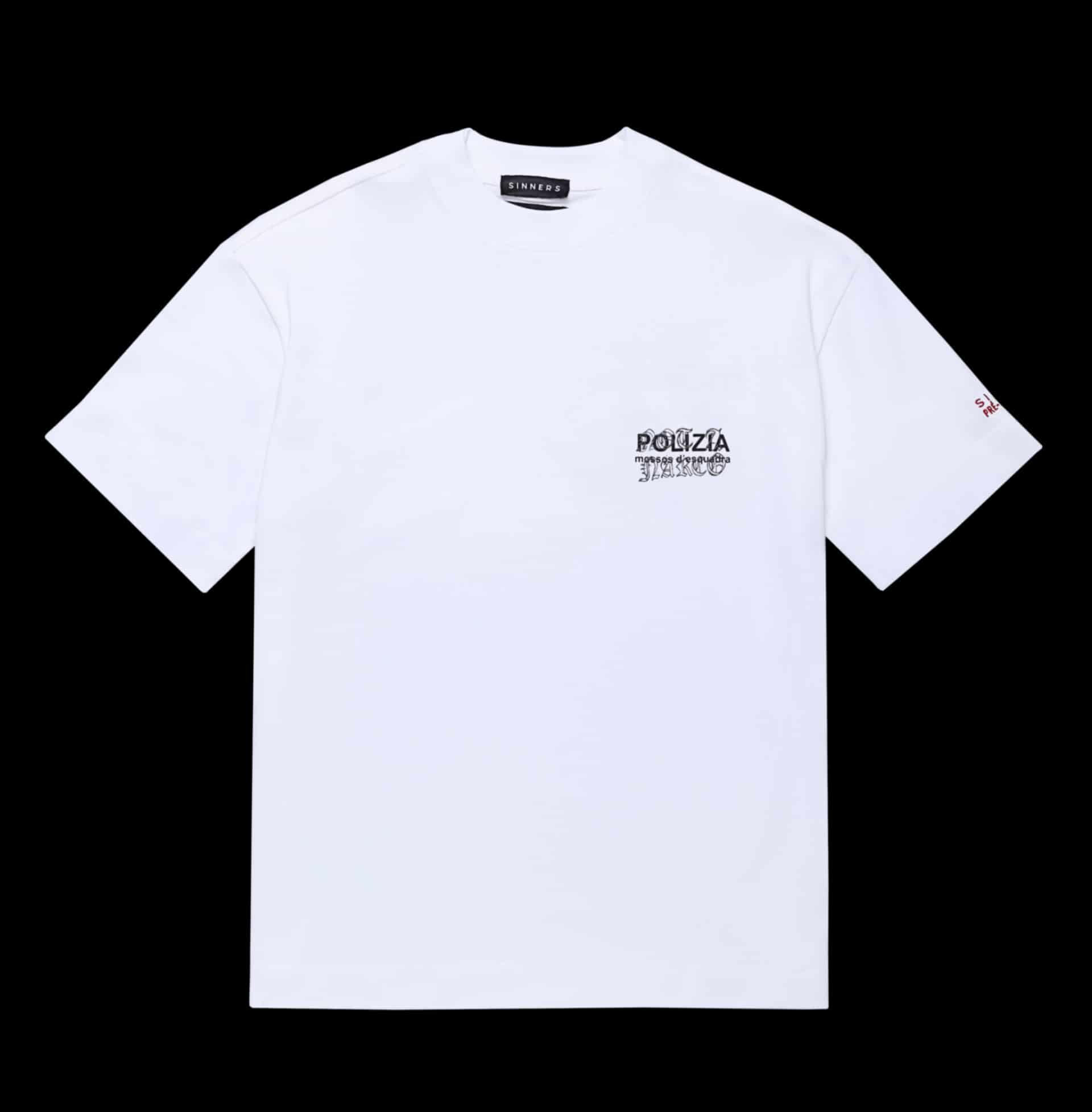 POLIZIA WHITE T-SHIRT - miniatura 3