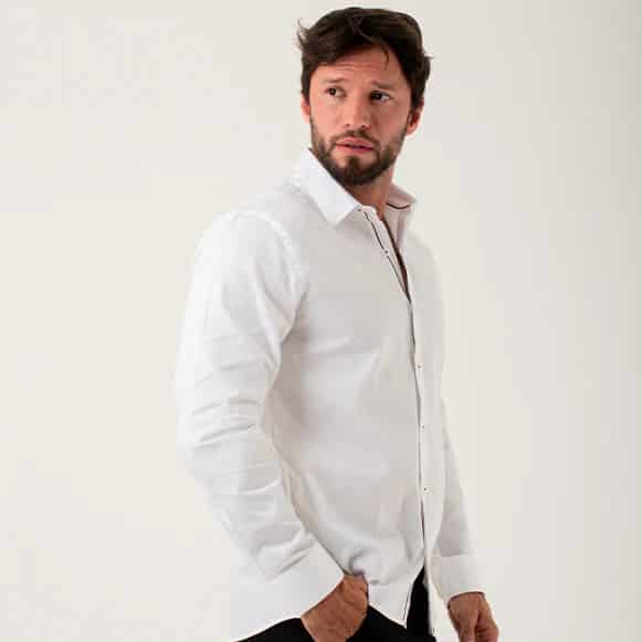 CAMISA ML 100% ALGODON HOMBRE - miniatura 81