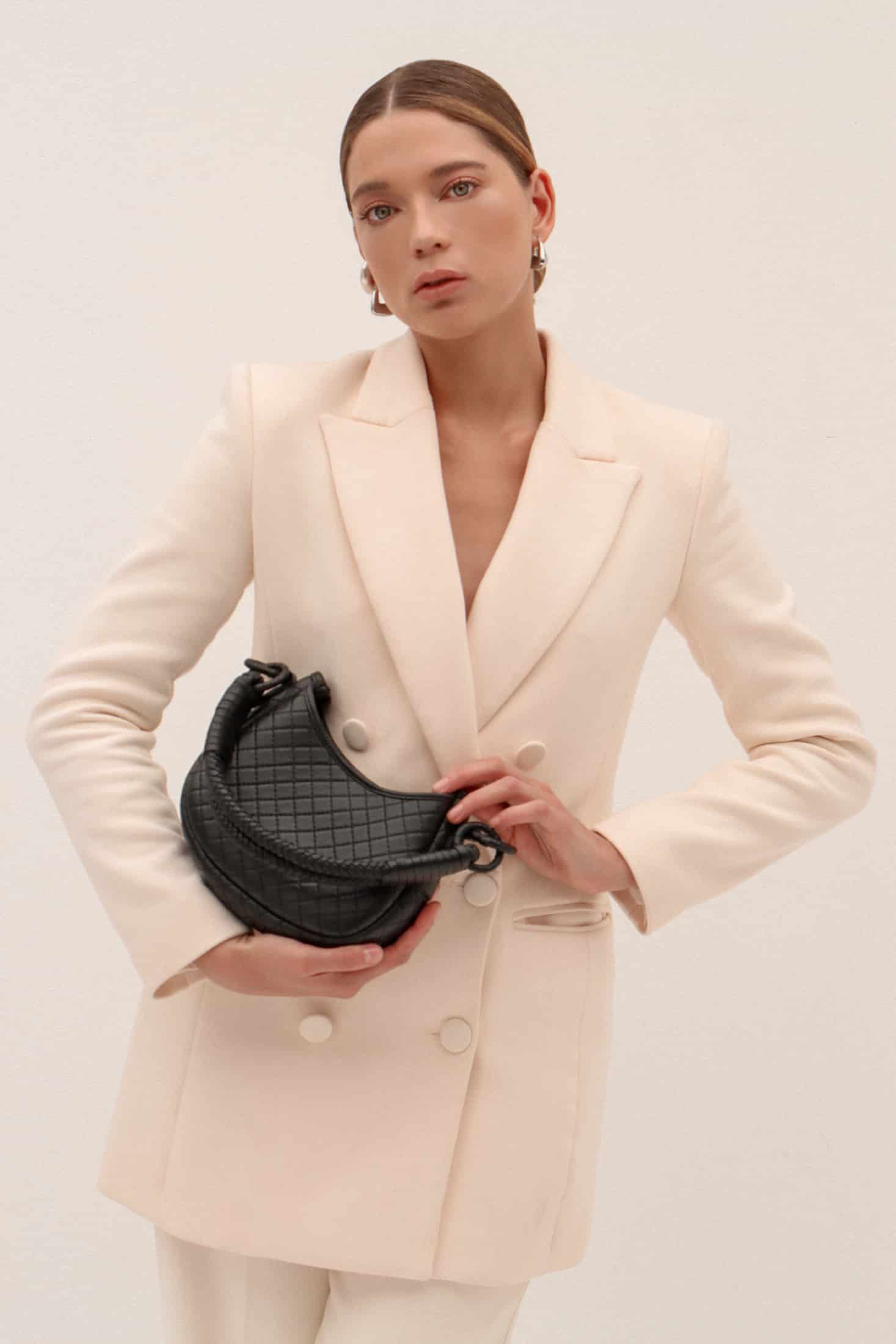 Saddle Mini, Shoulder Bag - Black - miniatura 3