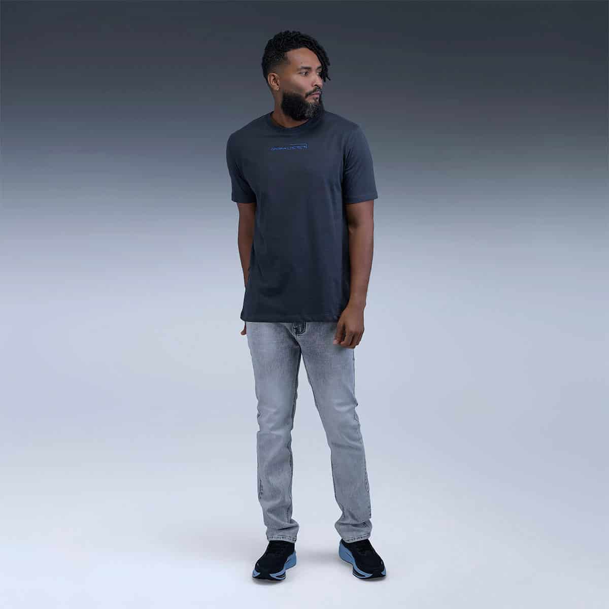Camiseta Regular Gris - miniatura 4