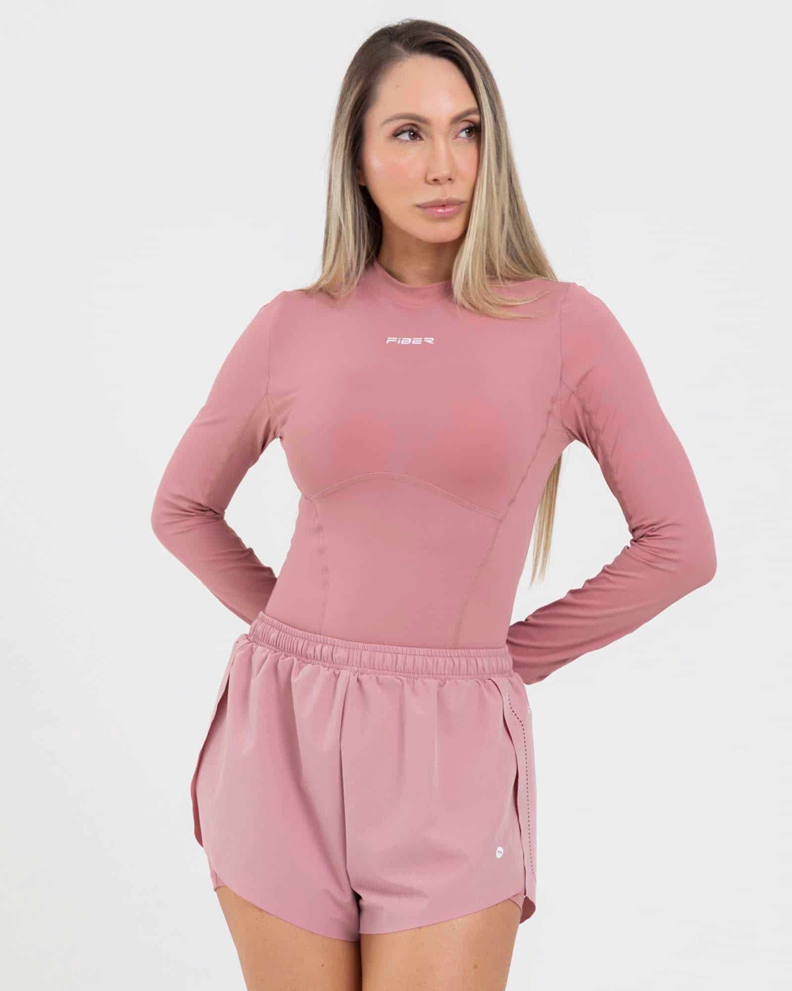 Camibuso sculpt line rosa jasmin move FIBER - miniatura 1