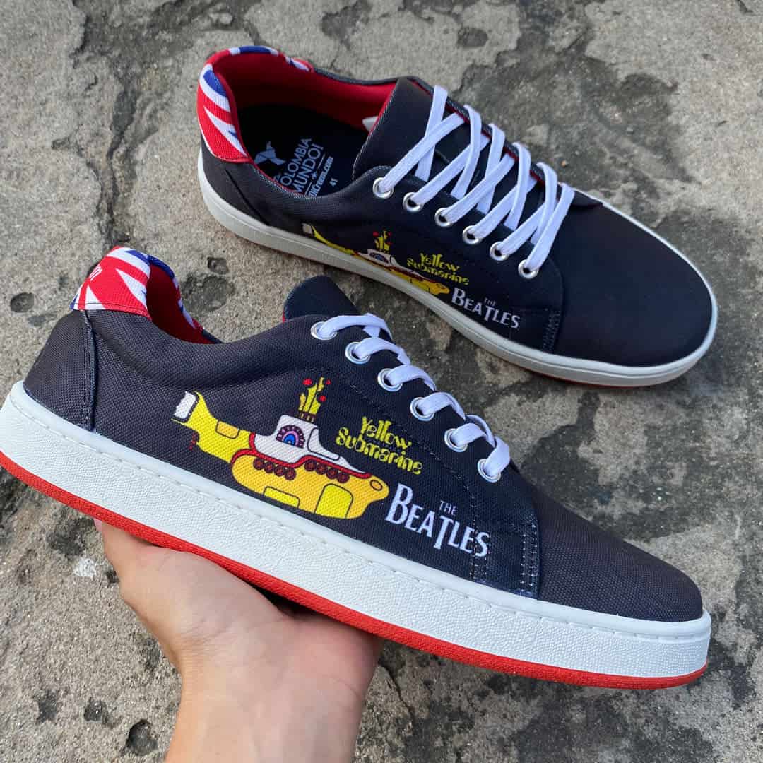 Yellow Submarine (Negro) – Tenis CÓNDOR - miniatura 7