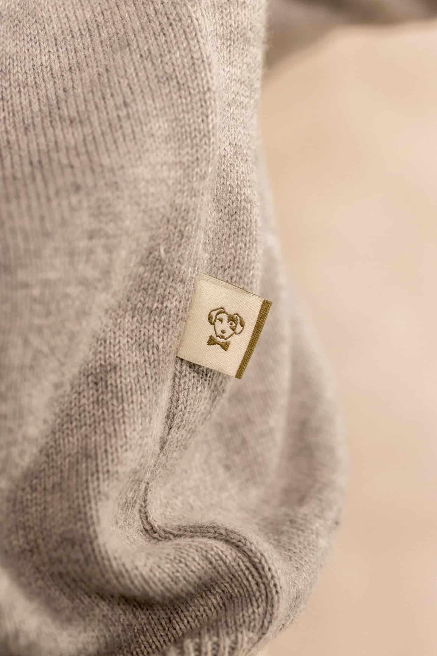 Halfzip Algodon Peinado Antiarrugas Gris Claro - miniatura 3