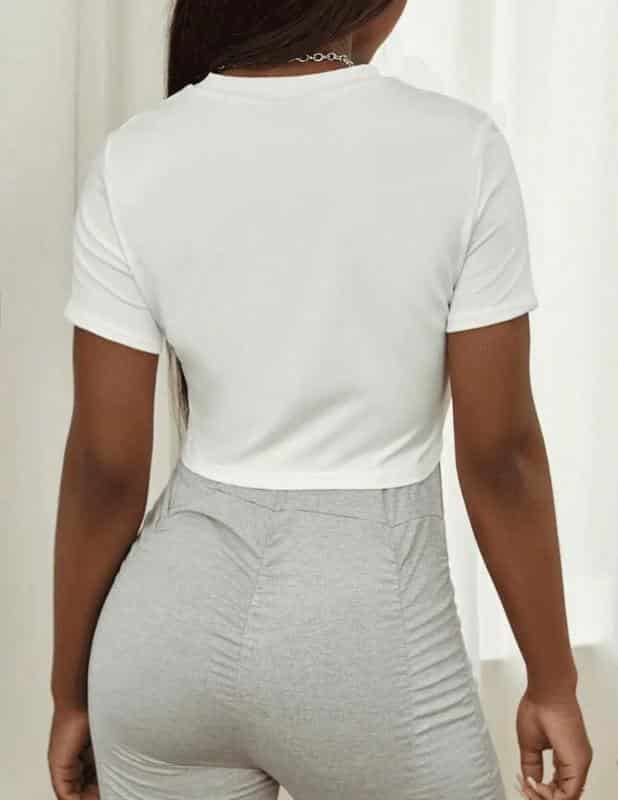 CAMISA CON BRA EN BLONDA - miniatura 2