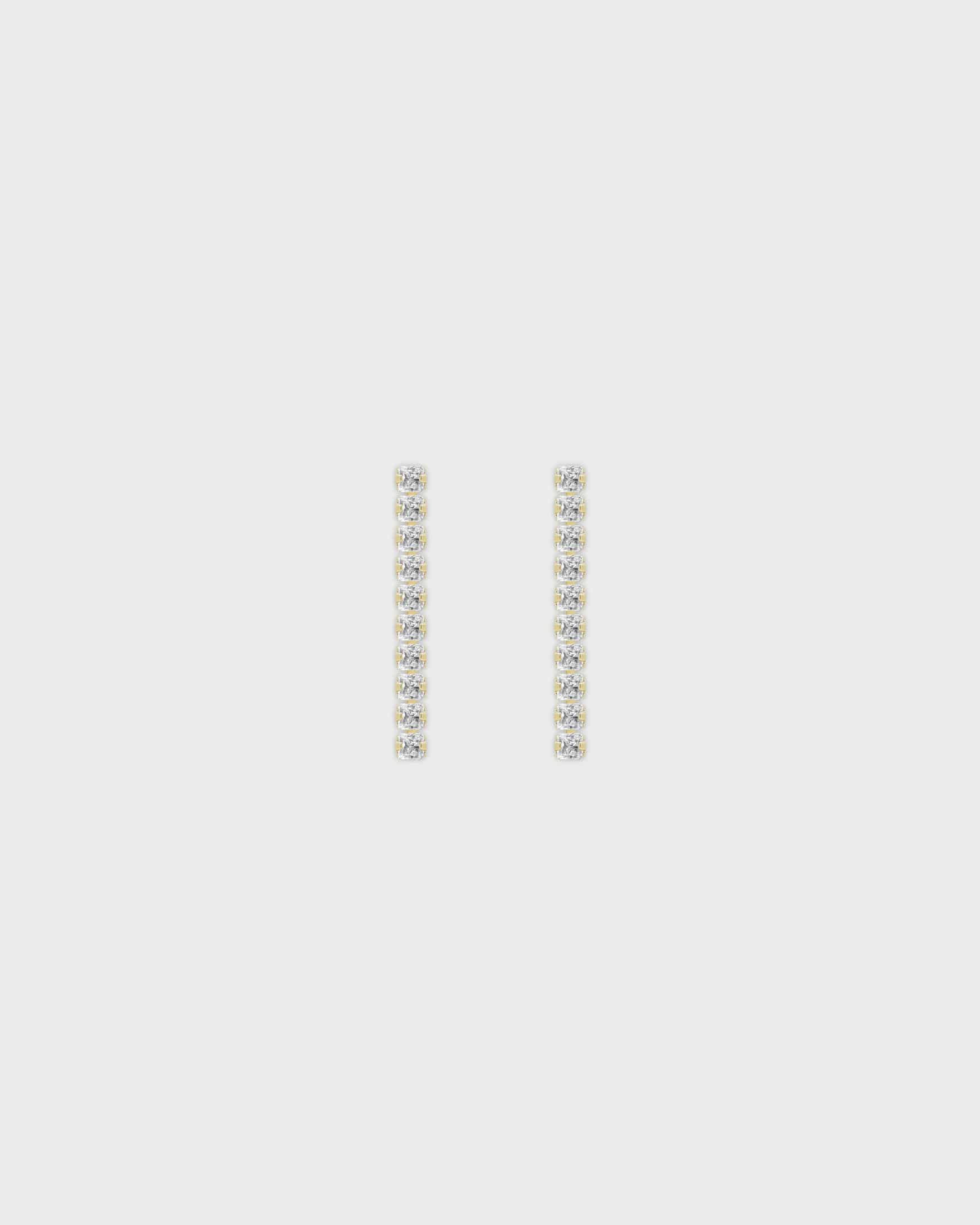 Aretes Midi Cristales - miniatura 1