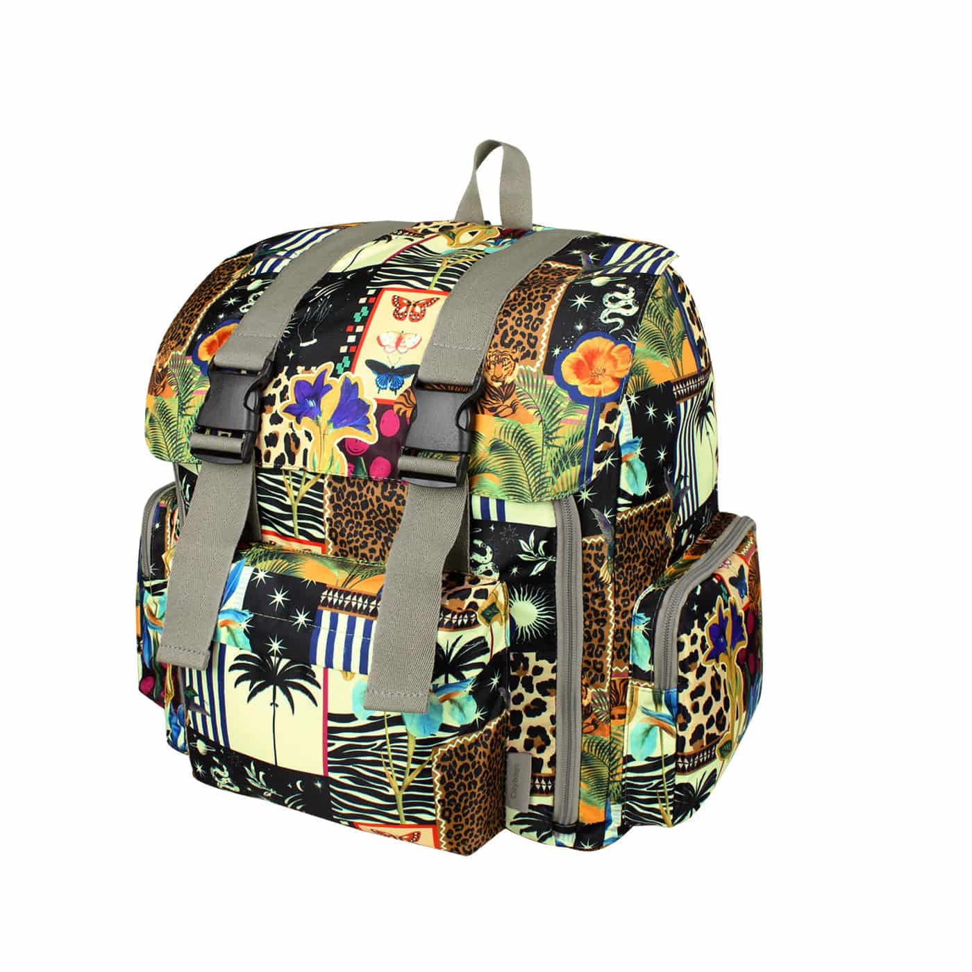 Morral Mochilero Pequeno ULTRA Estampado Glam Citybags Multicolora - miniatura 1