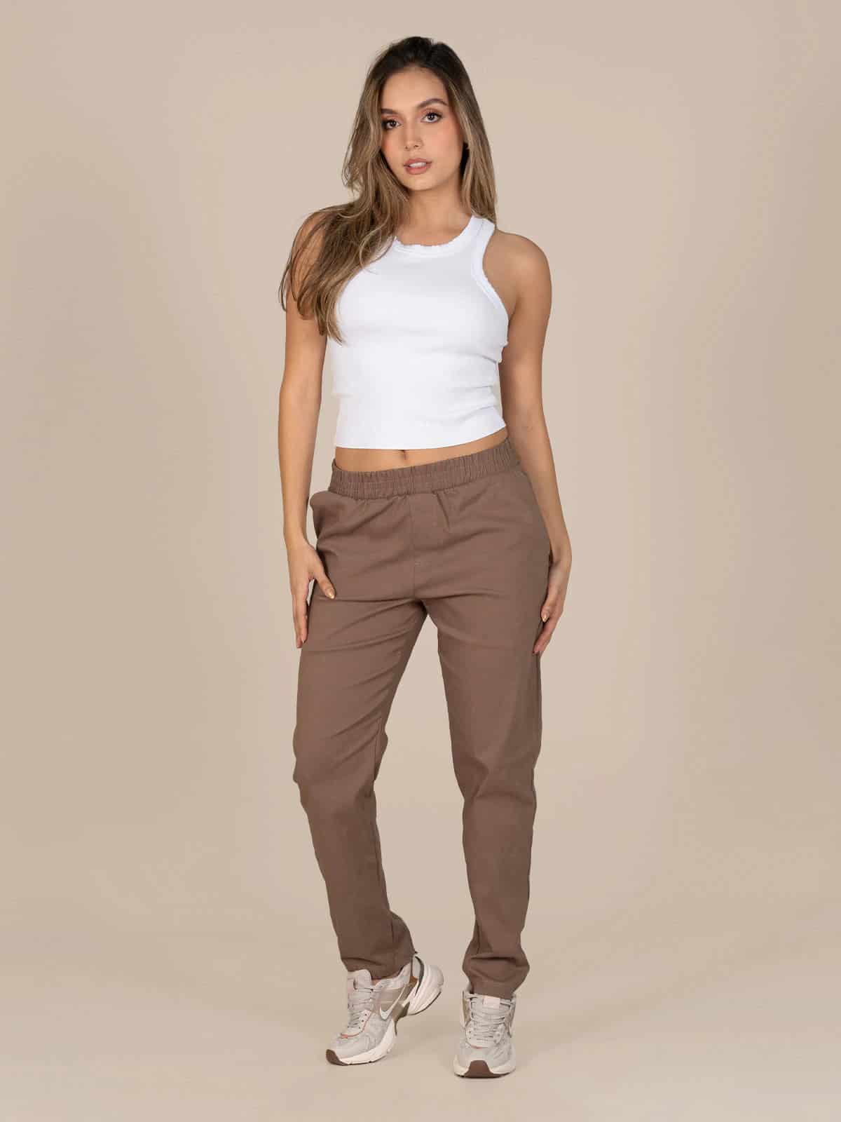 Pantalon samu bengalina cafe - miniatura 2