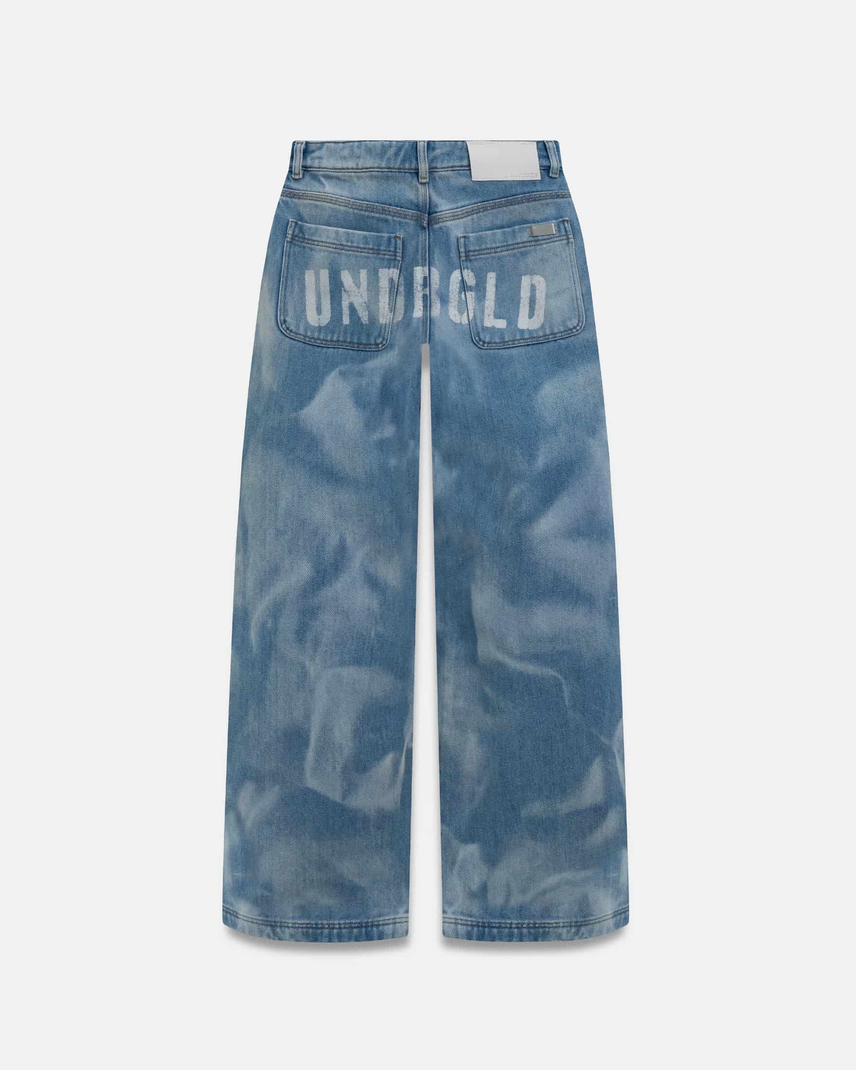 W Basics Wide Jeans Blue - miniatura 1