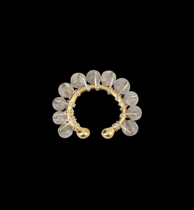 Ear Cuff de Labradorita Grande - miniatura 1