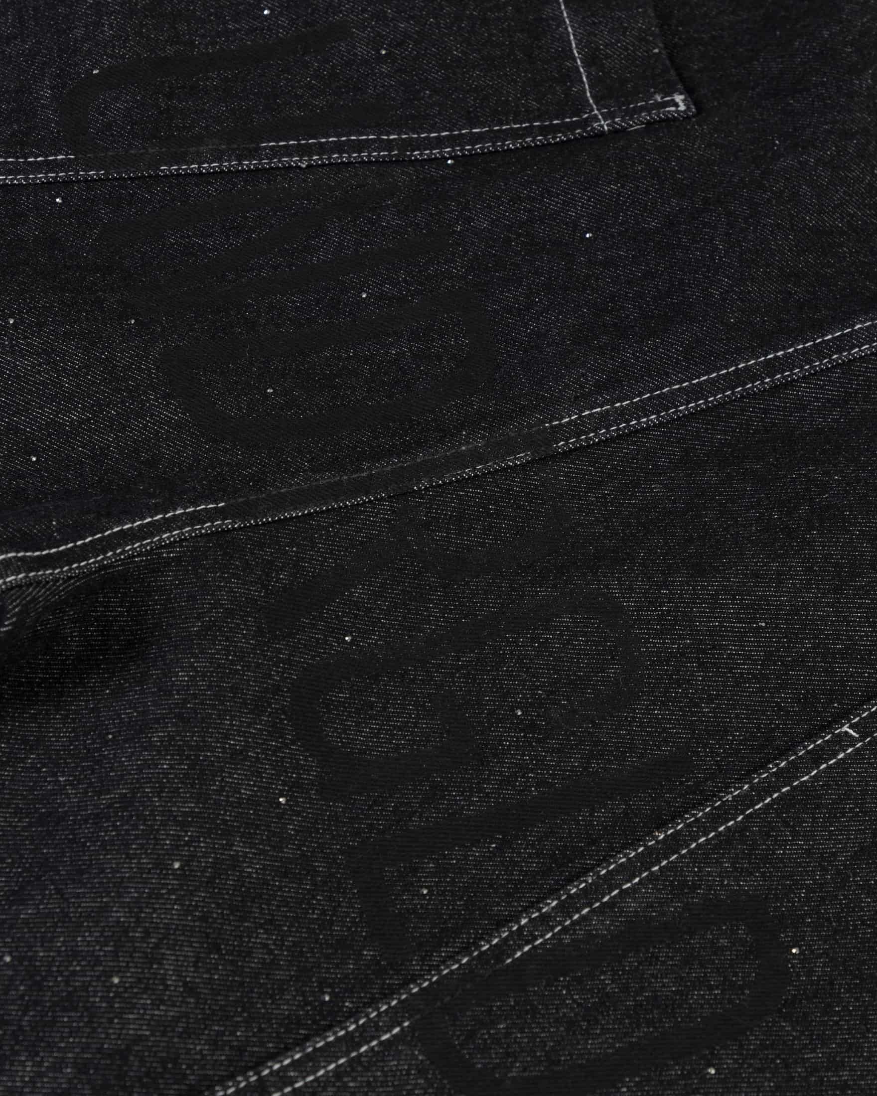 Basics UNDRGLD Jorts Black - miniatura 4