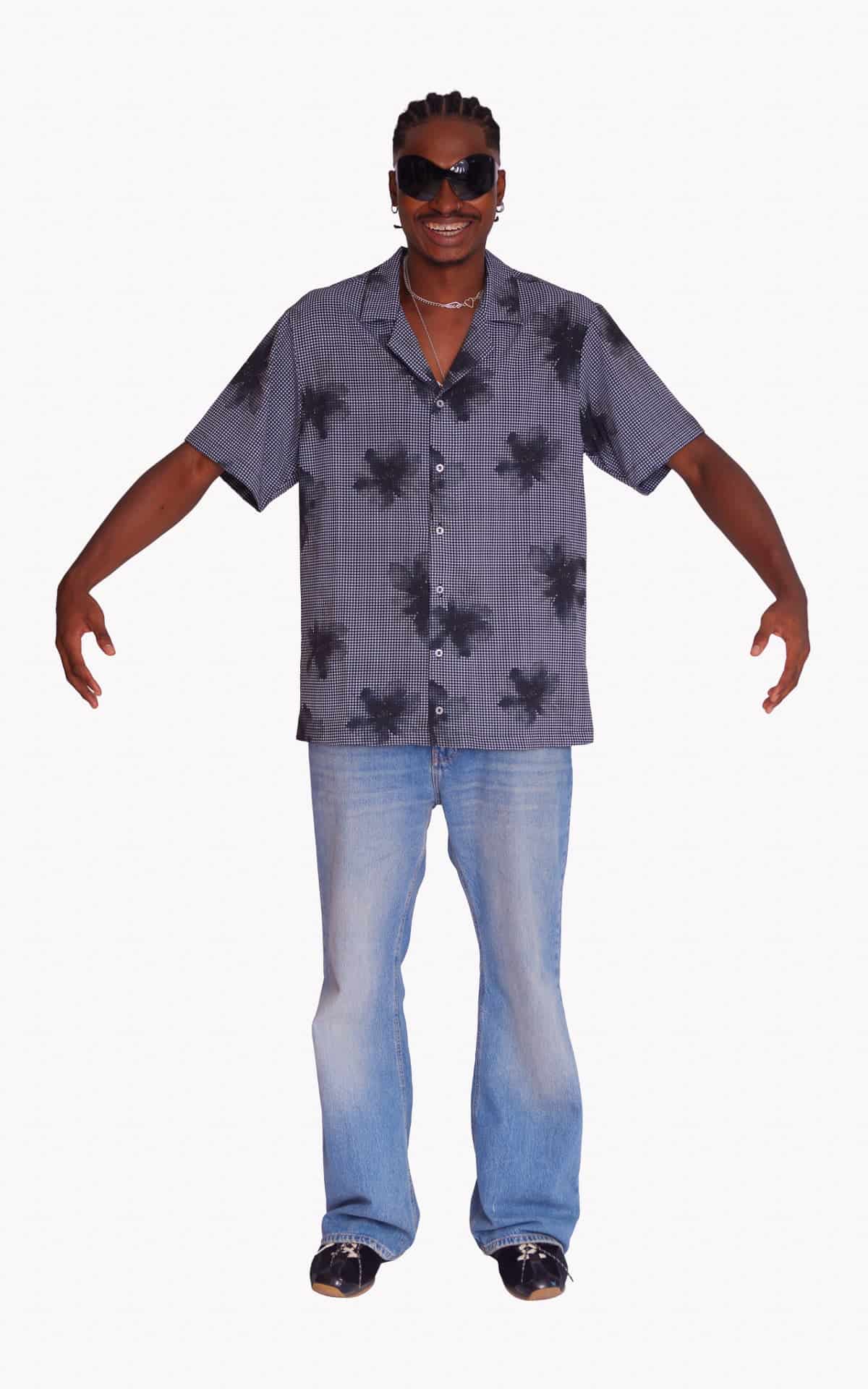 DISTRESSED CAMP SHIRT - miniatura 3