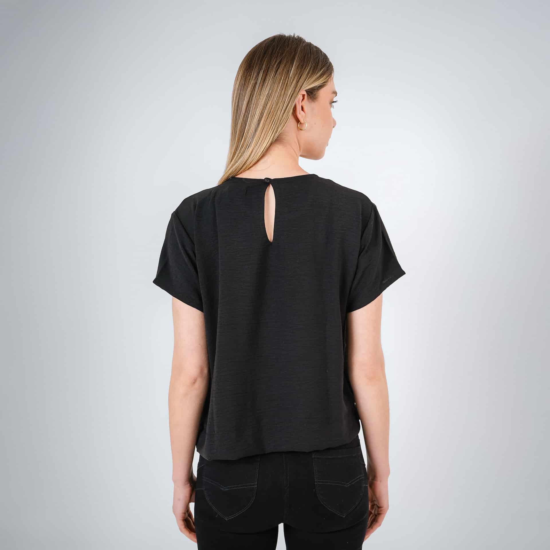 Blusa Cuello Redondo Manga Corta - miniatura 7