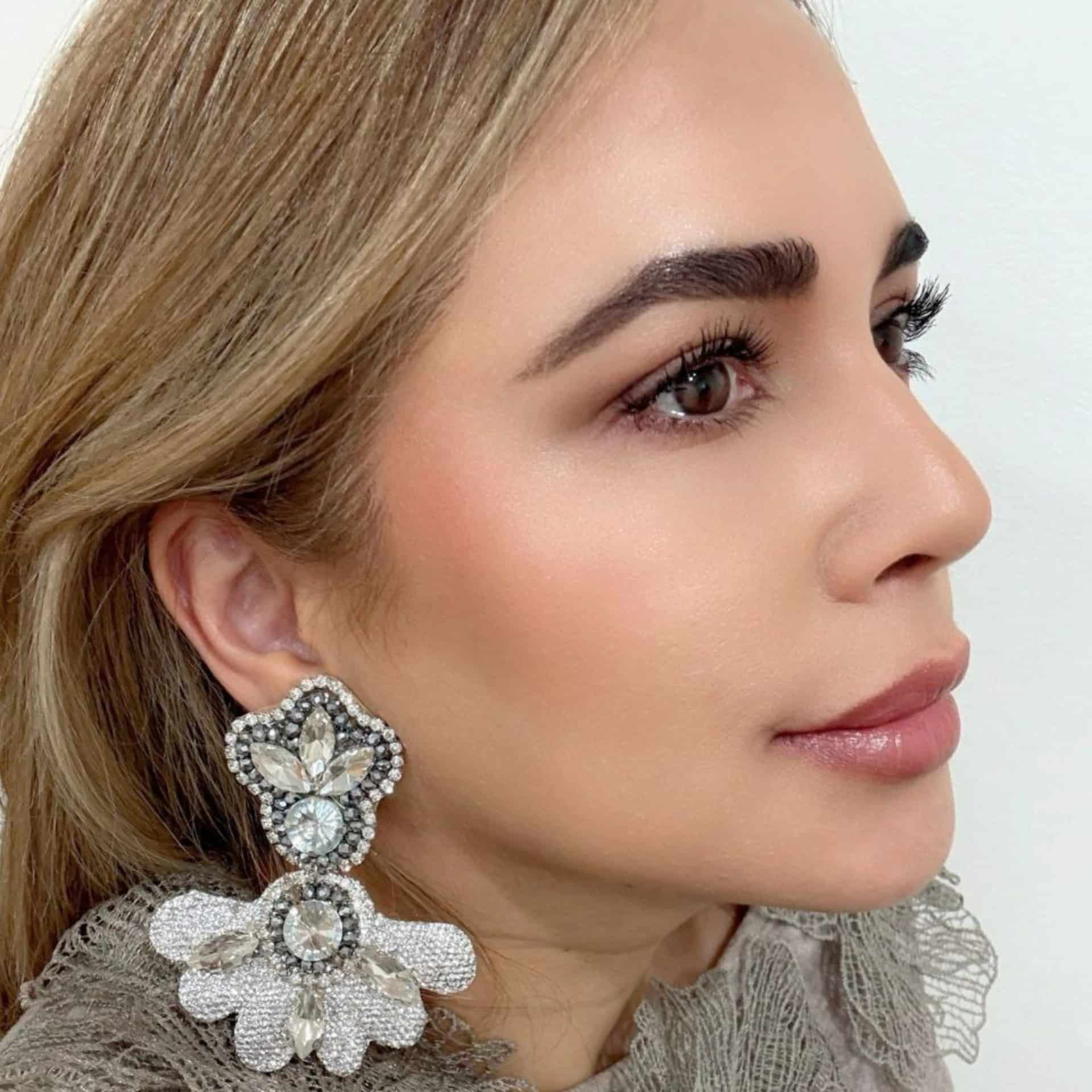 Radiant Fleur Earrings - miniatura 2