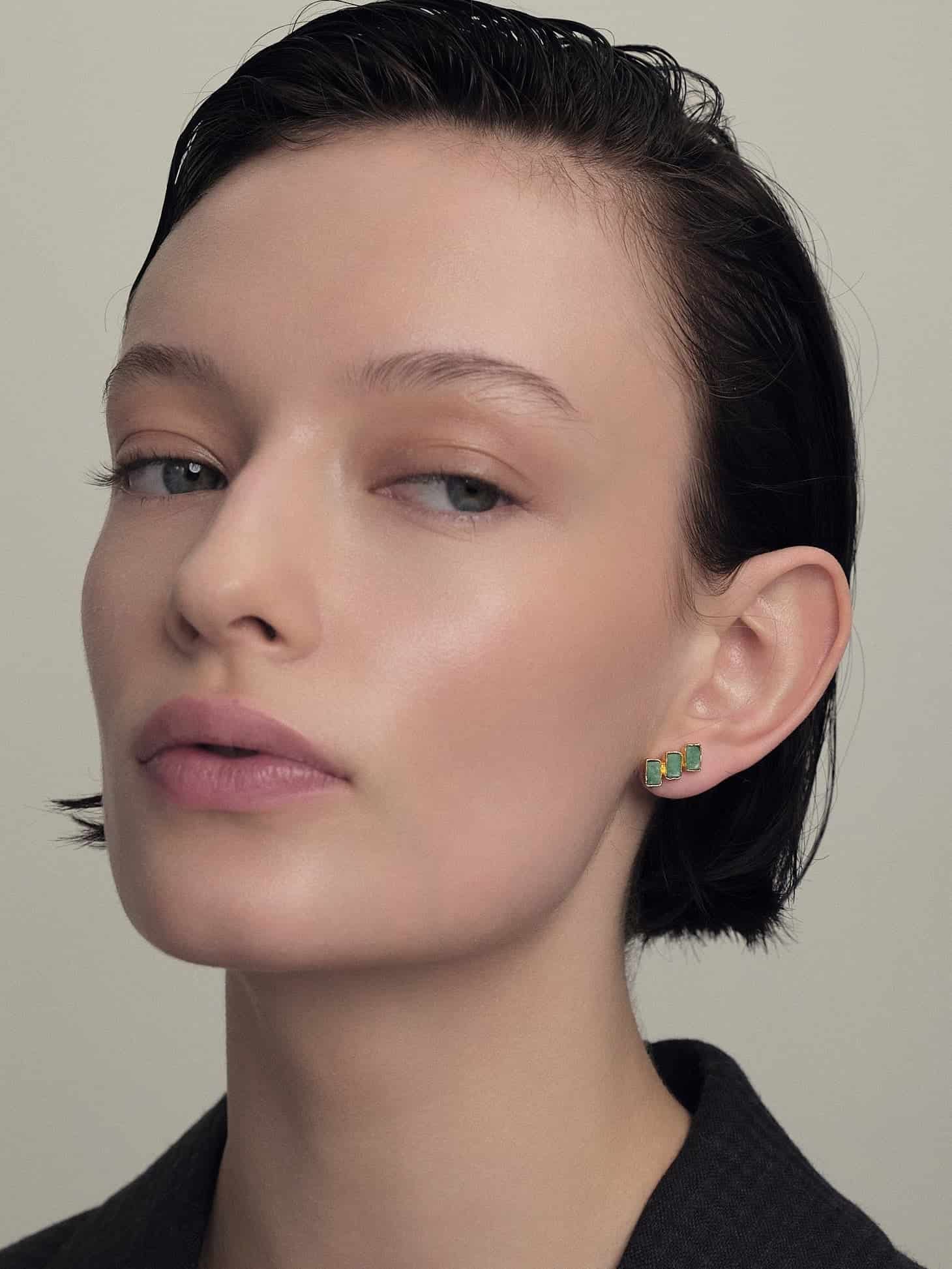 Maya 3 Stone Studs - miniatura 2