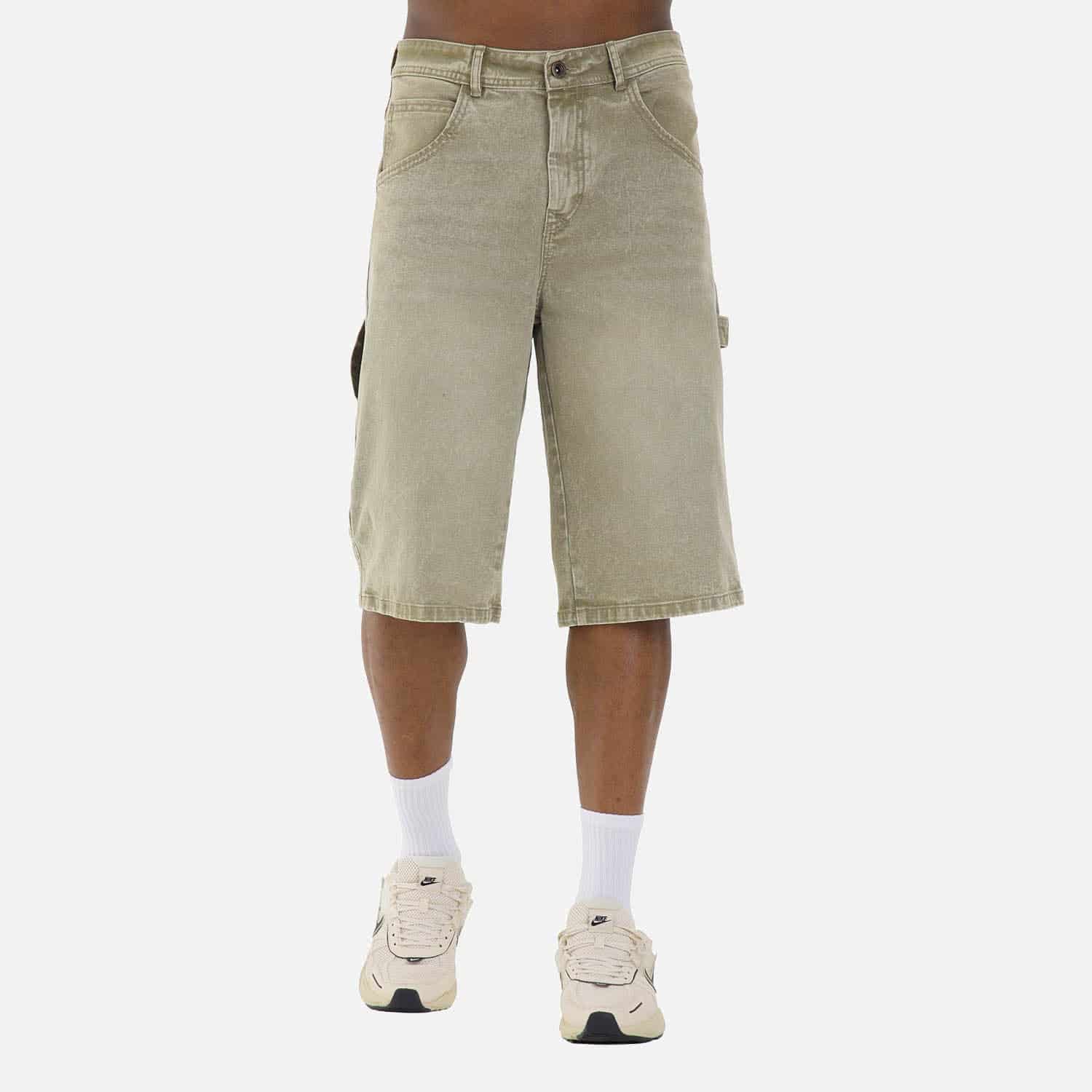 Classic Fit Jort Olive - miniatura 3