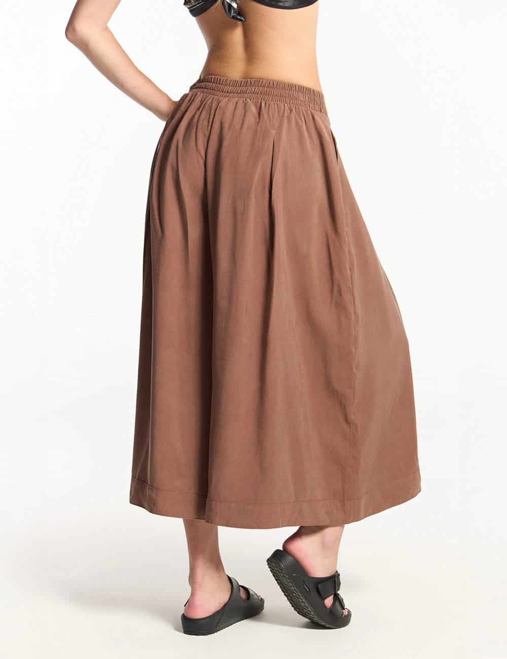 Pantalón Culotte Arcilla Mujer - miniatura 8