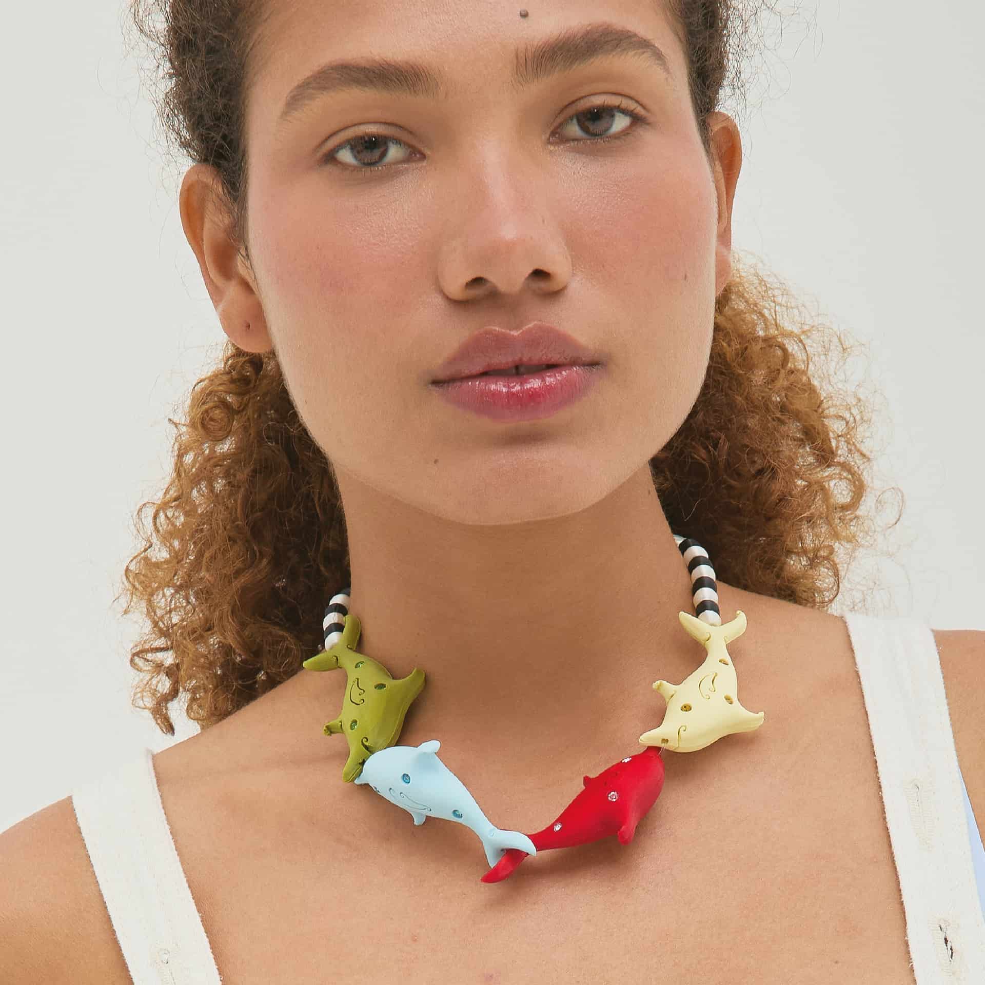 COLLAR DE DELFINES MIX - SIXXTA - miniatura 2