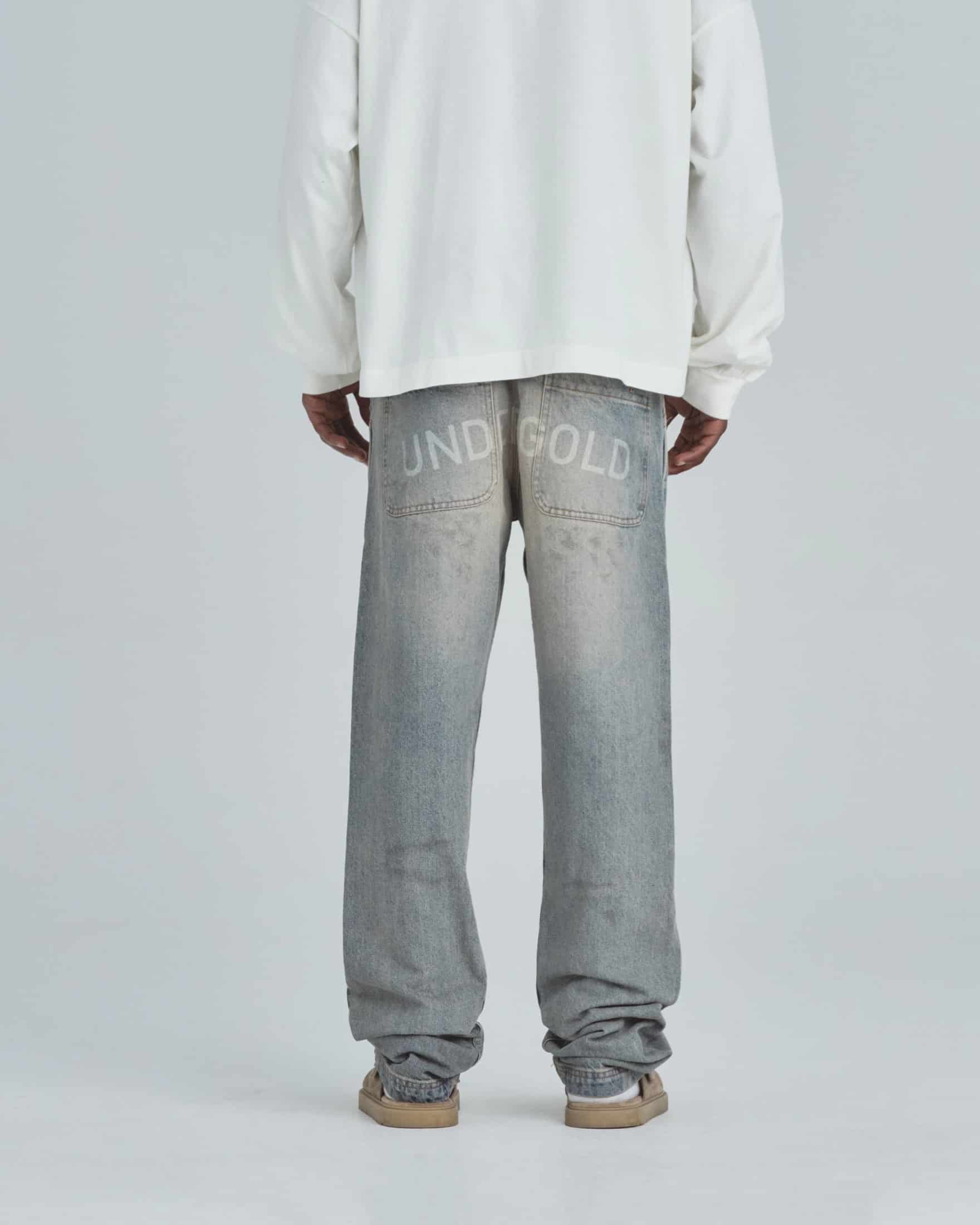 Line Basic Slim Fit Jeans Dirty Blue - miniatura 7