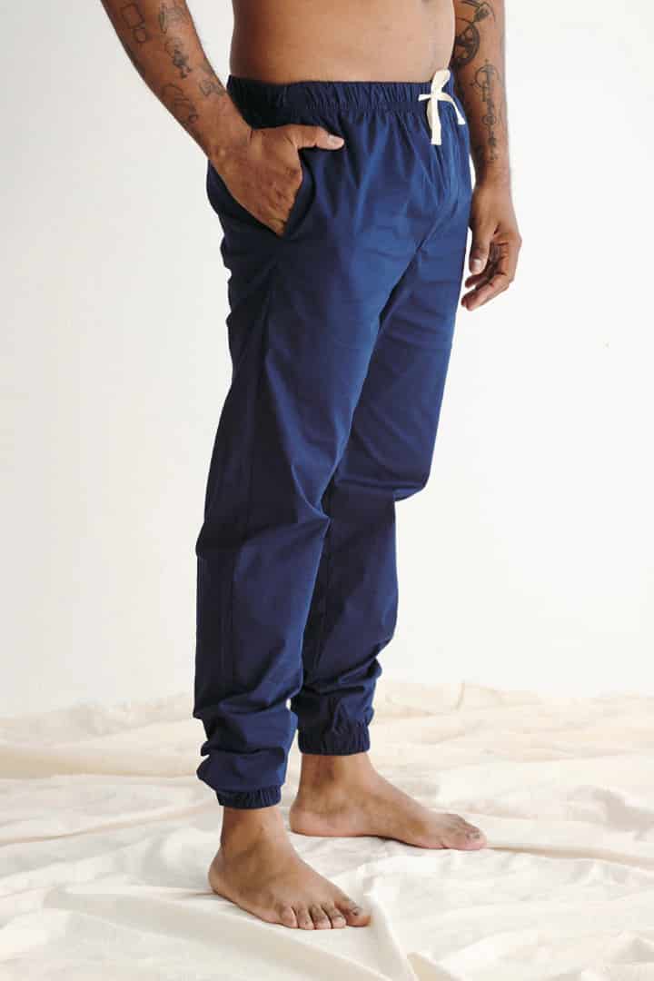 Pantalón azul oscuro - miniatura 3