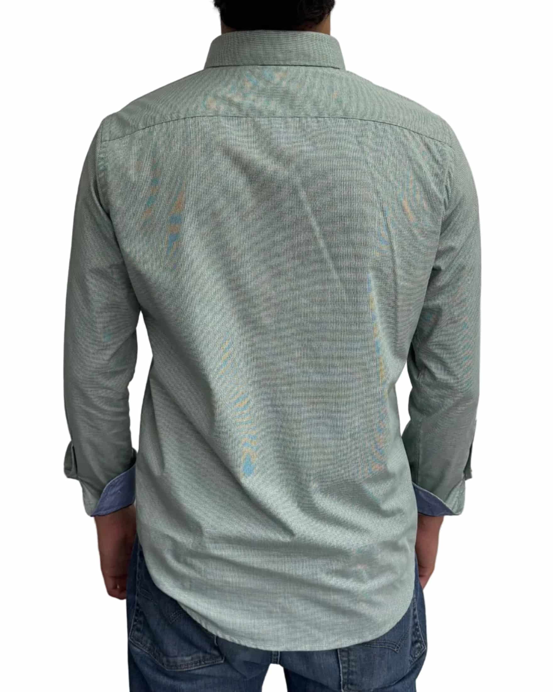 Camisa Punteado Verde - miniatura 5