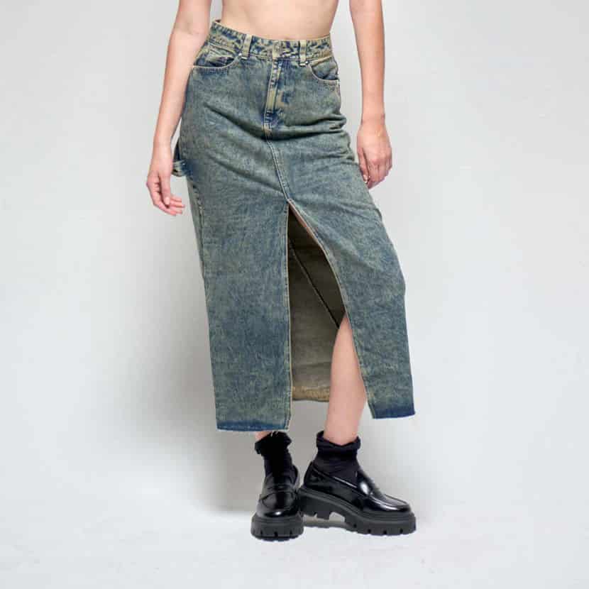 LAYLA DENIM SKIRT - miniatura 1